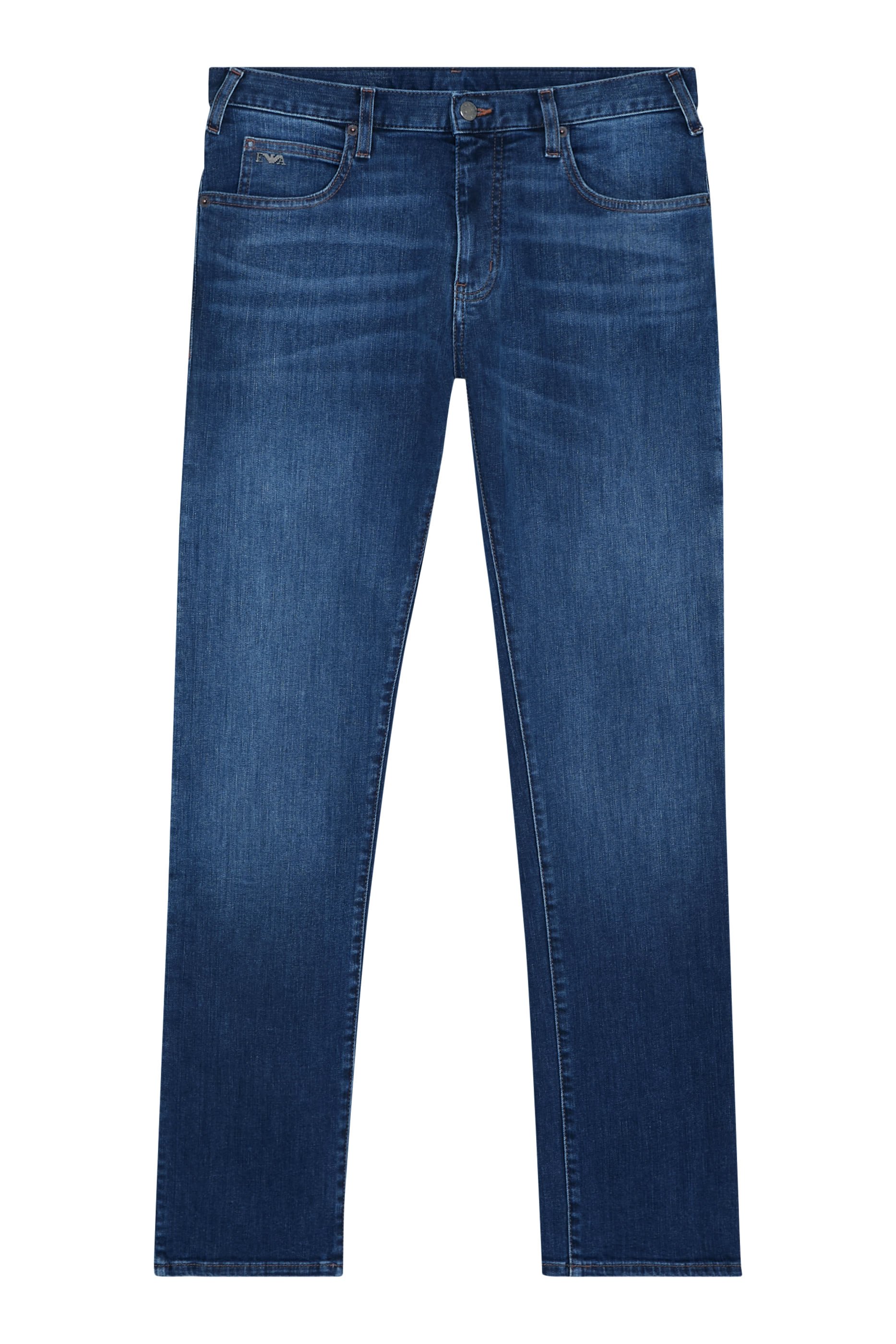 بنطال بقصة مستقيمة دنيم