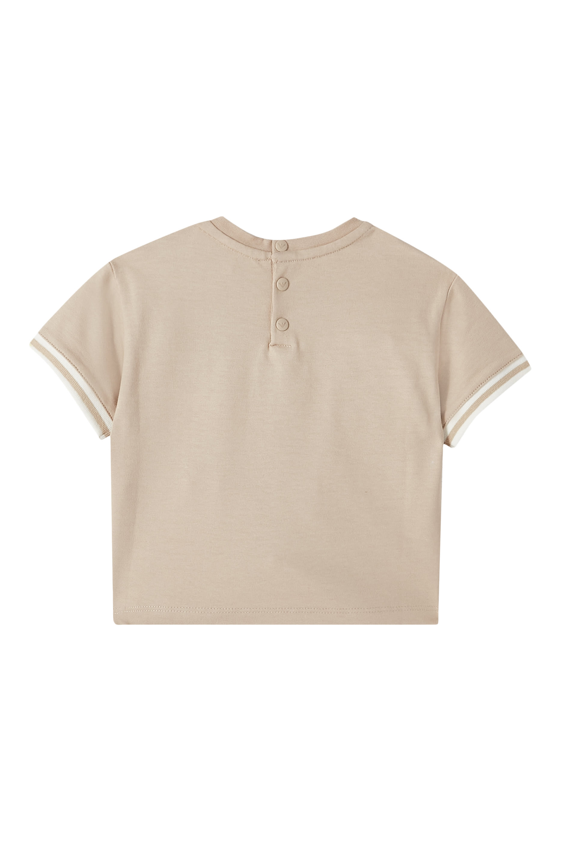 تيشيرت بشعار الماركة للأطفال