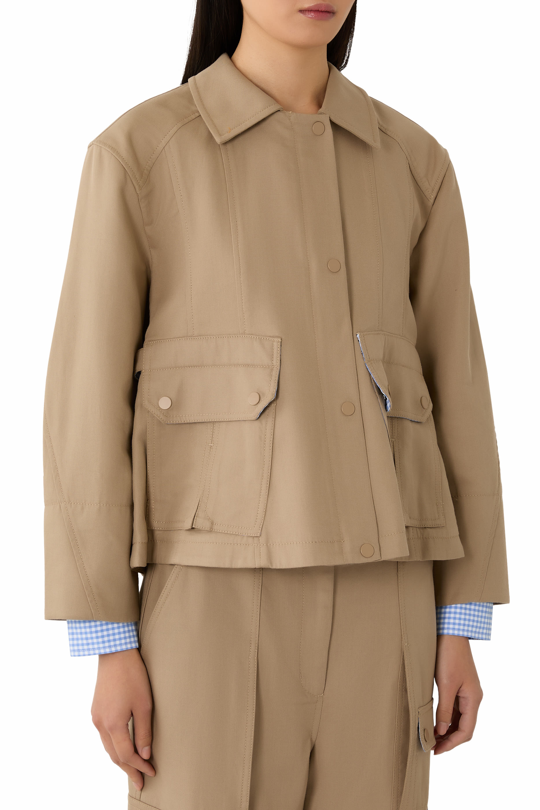 جاكيت فلاونس بارن قصير 