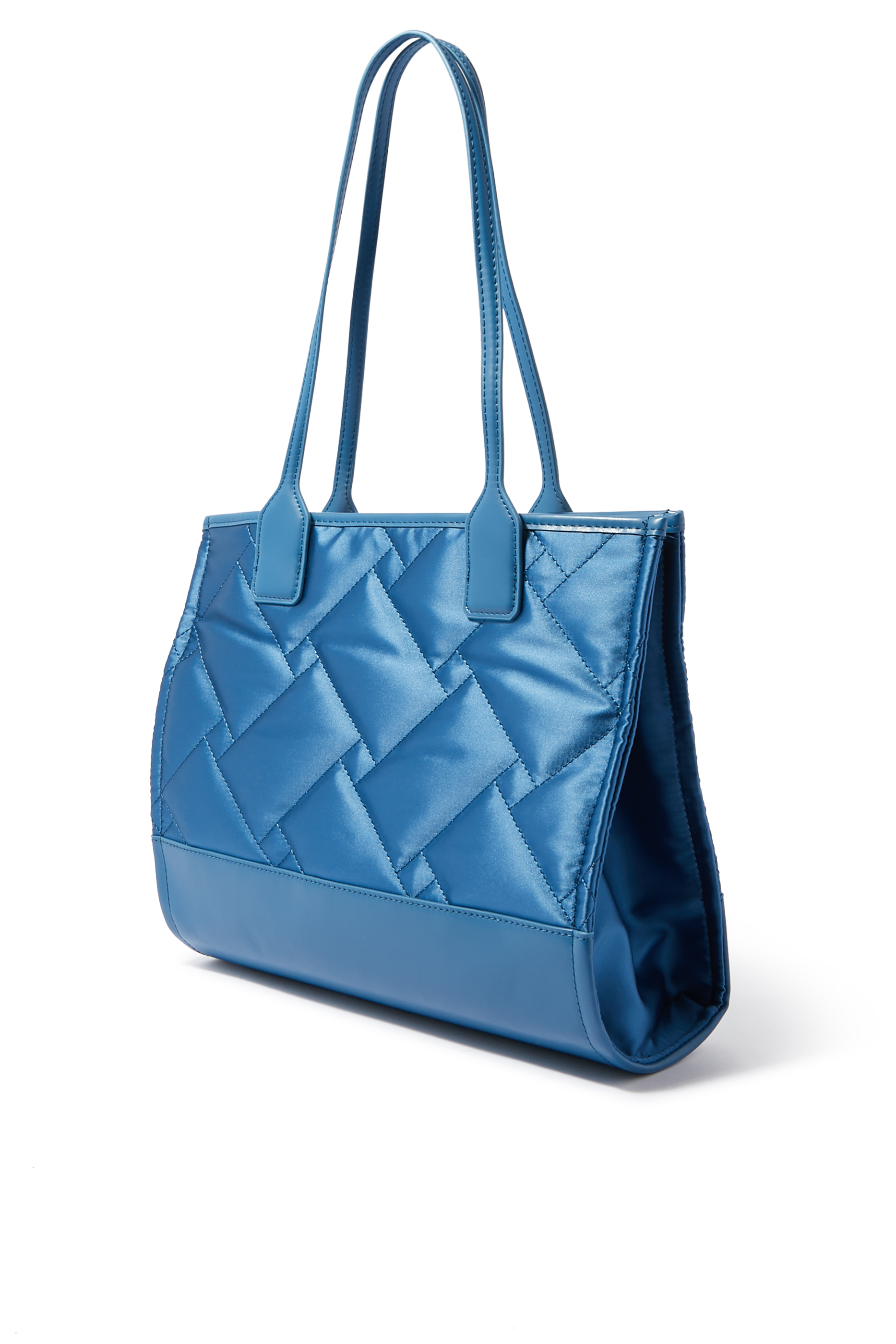 حقيبة يد صغيرة بتصميم مربع نايلون معاد تدويره