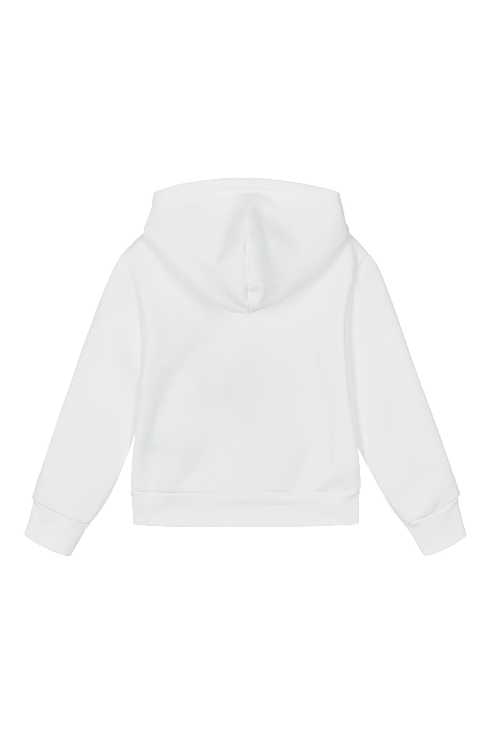 سويت شيرت بغطاء للرأس وشعار الماركة للأطفال