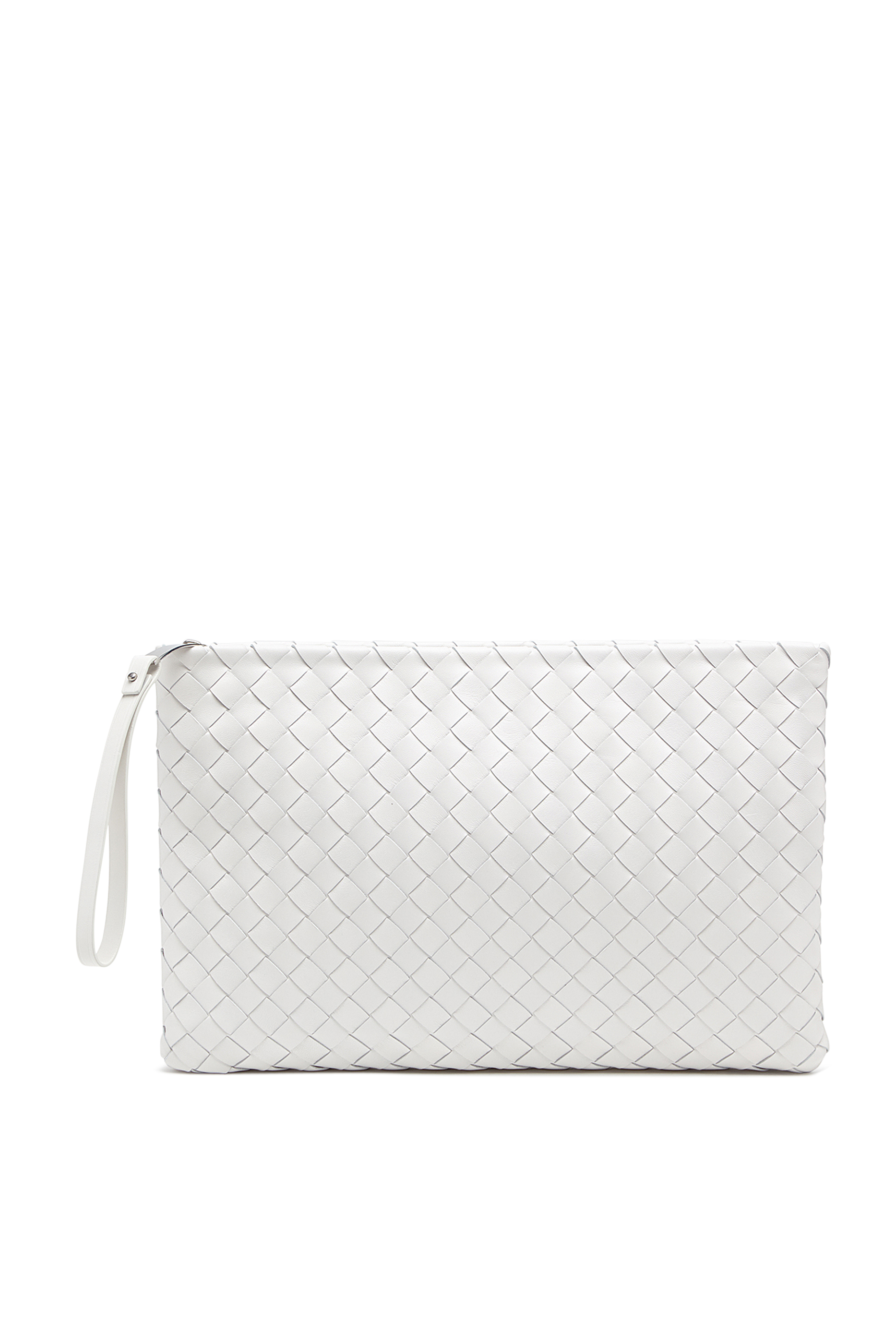 حقيبة جلد بتصميم مجدول