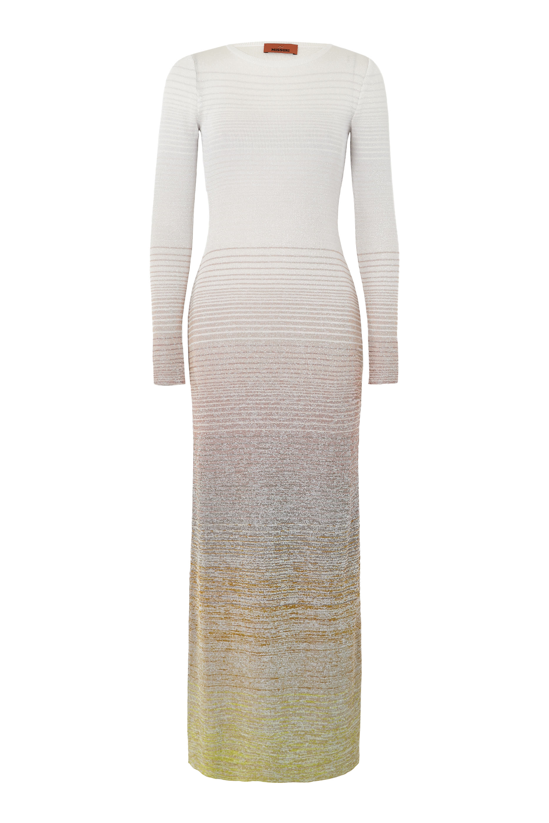 فستان ماغلييرا طويل بألوان متدرجة