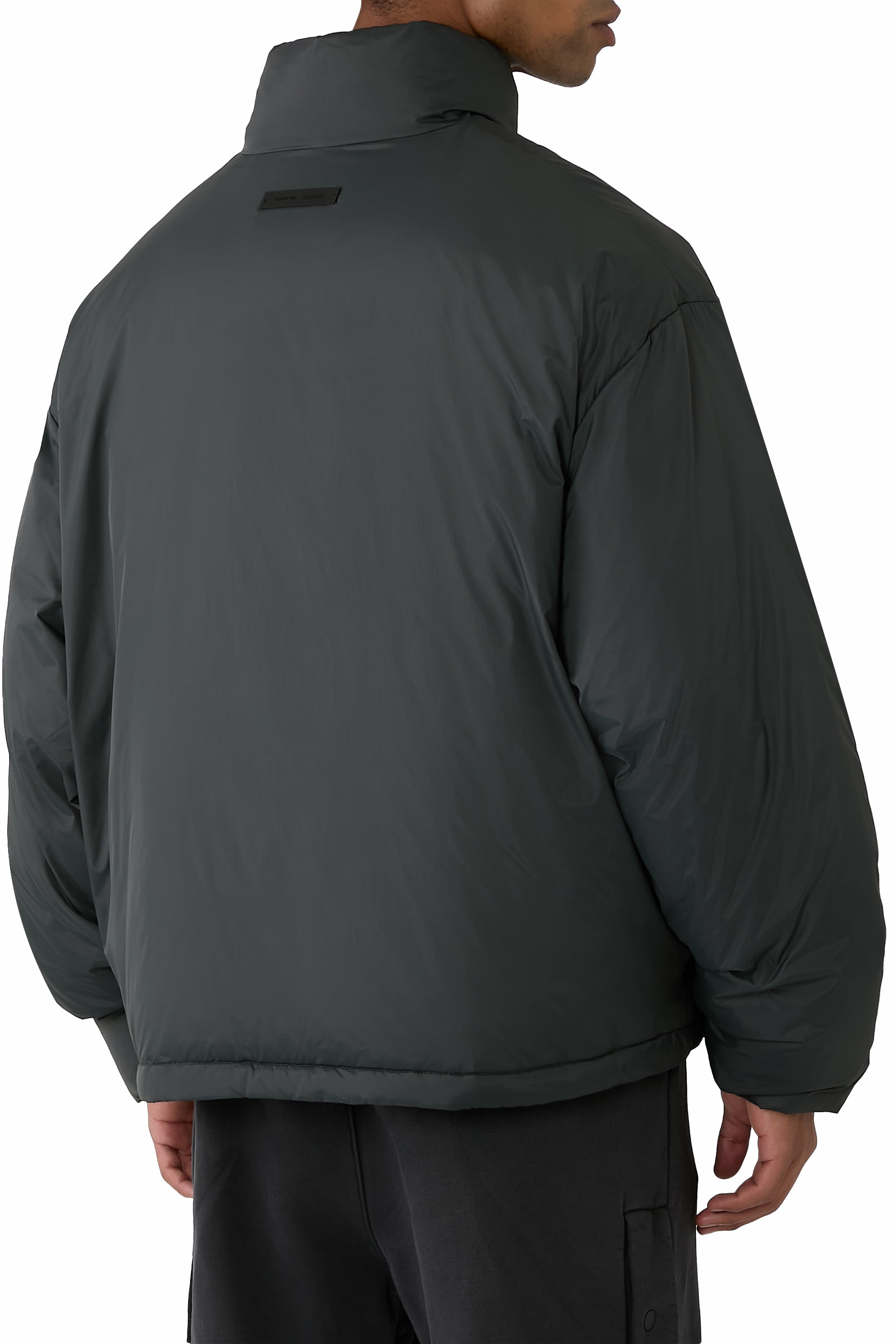 جاكيت ريبستوب بتصميم منفوخ نايلون