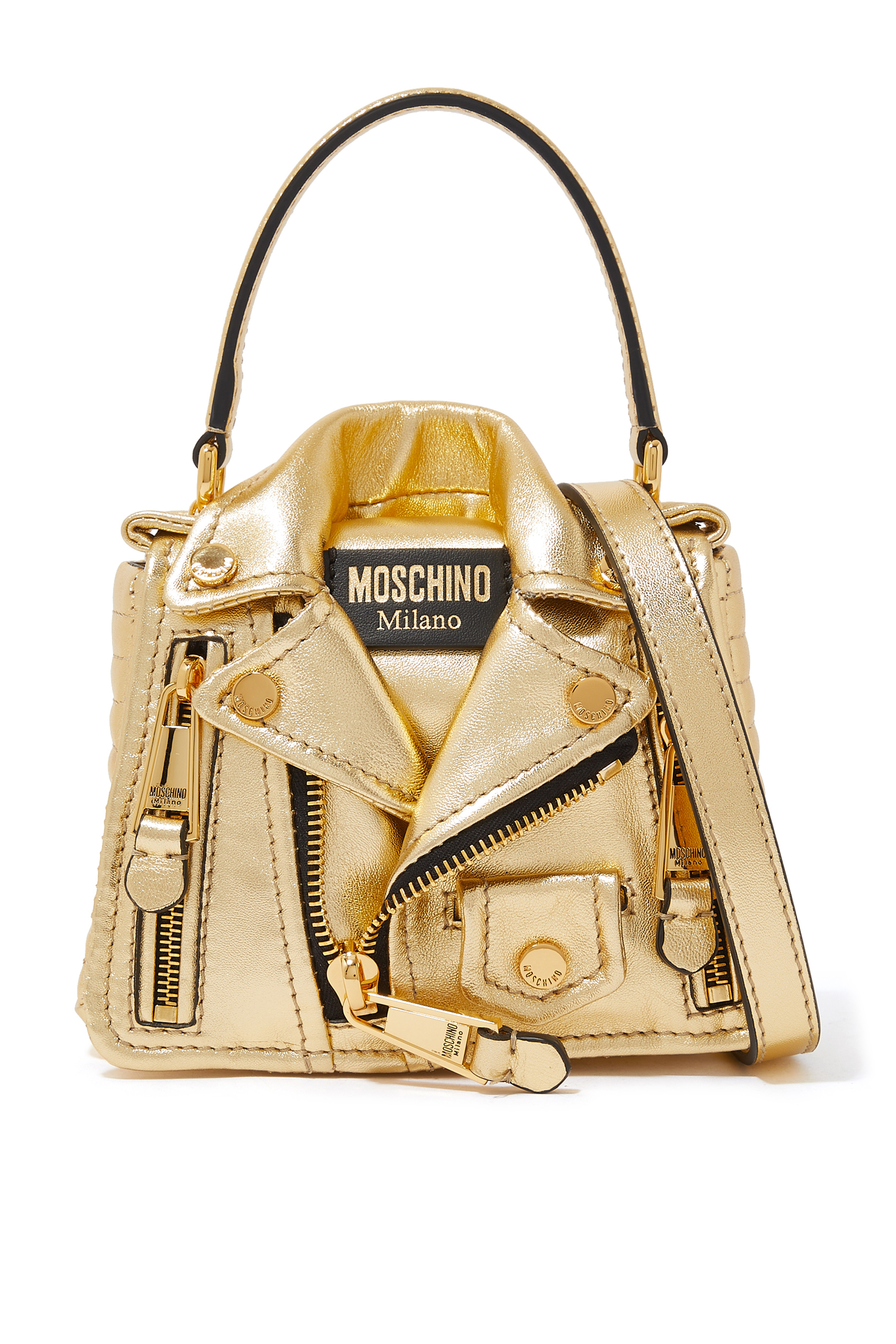 حقيبة بايكر صغيرة جلد