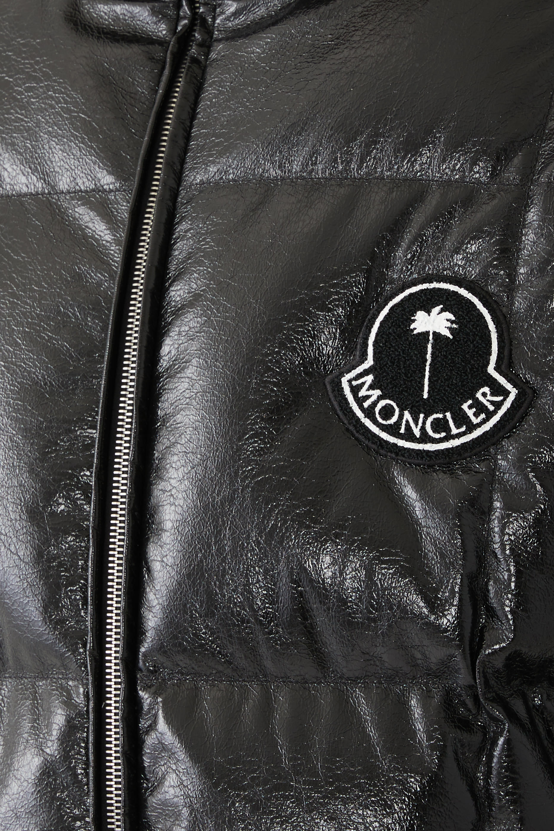 جاكيت سيموم قصير مبطن بالزغب