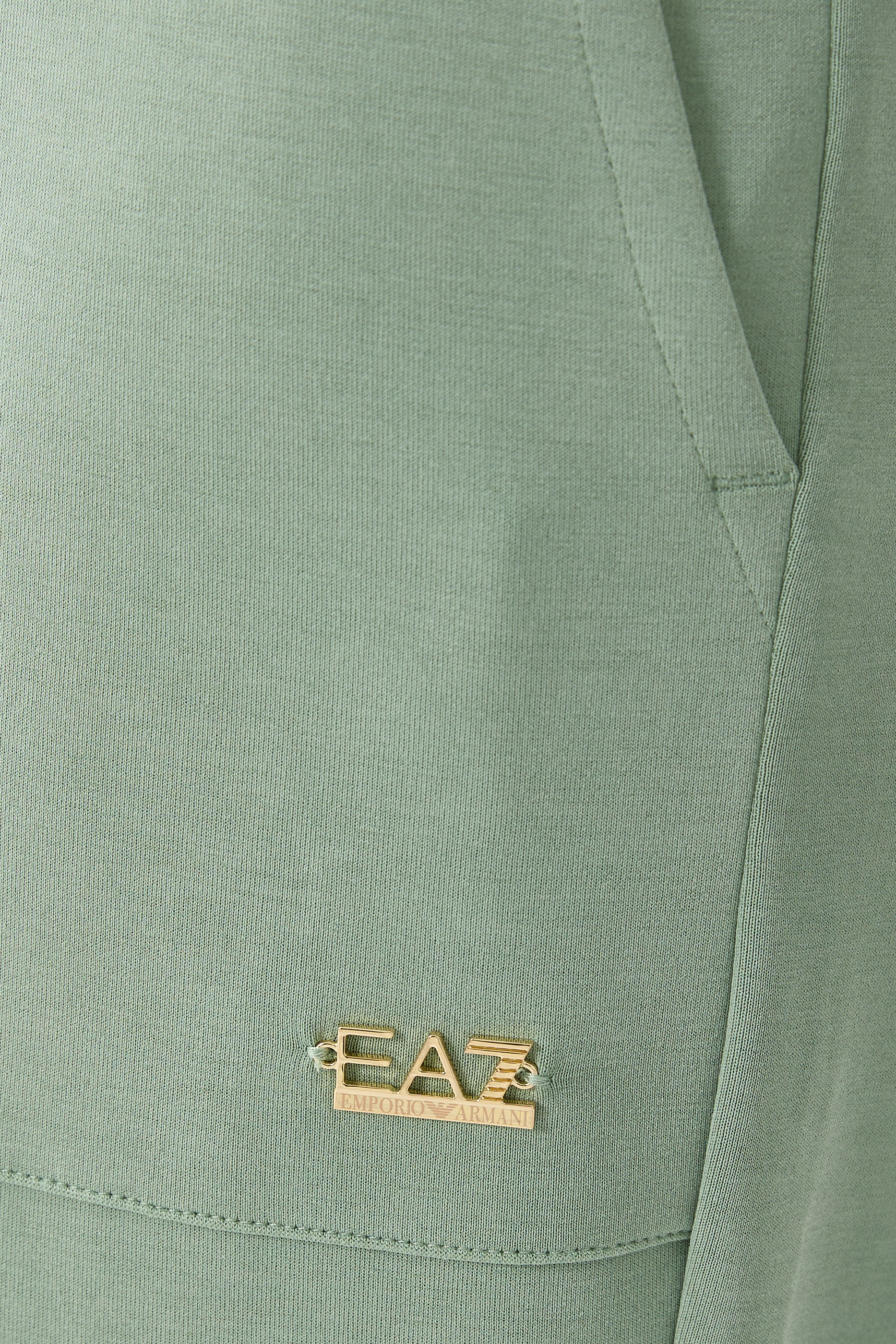 بنطال رياضي بقصة فضفاضة بشعار الماركة