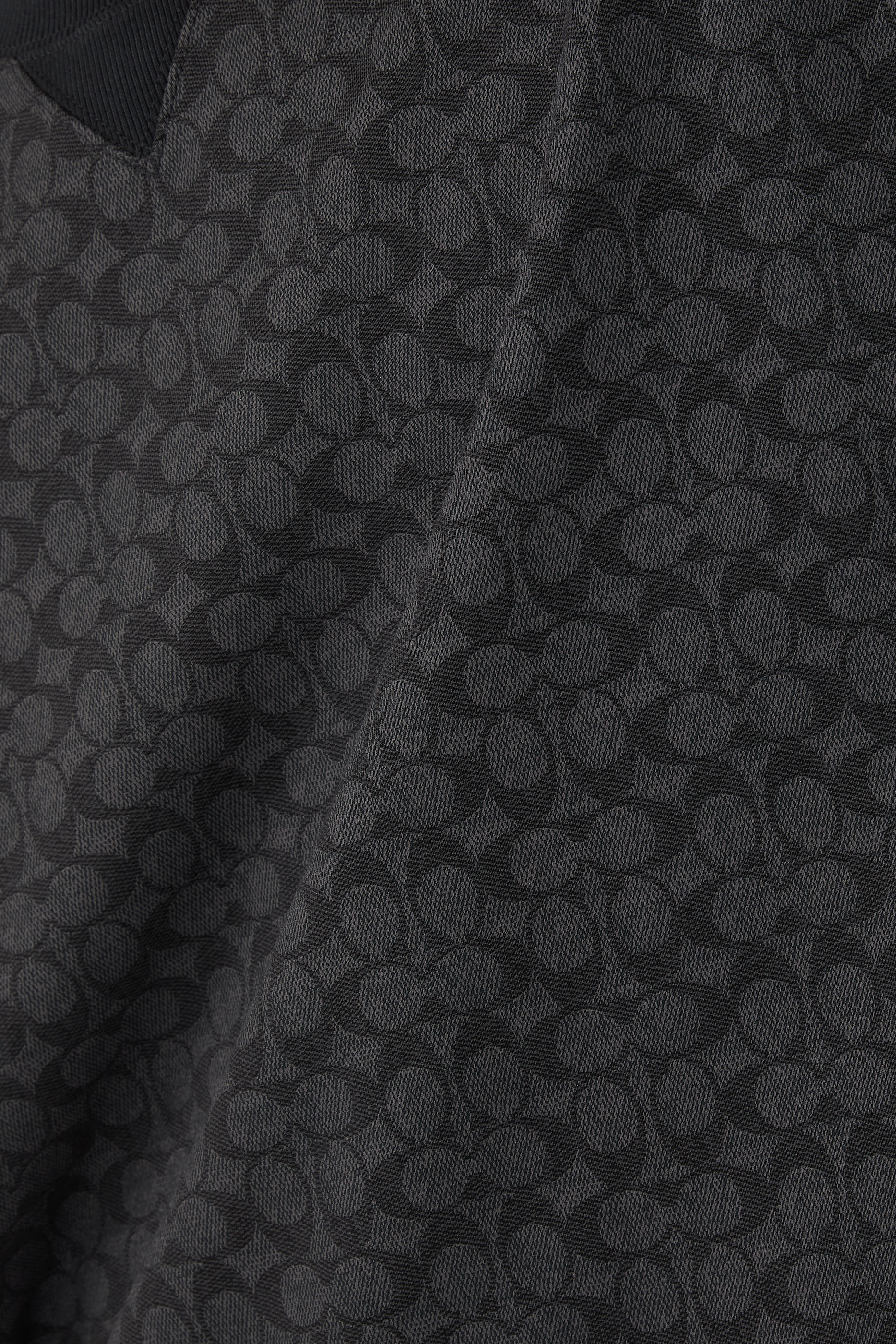 سويت شيرت إسنشال بياقة ضيقة وشعار الماركة