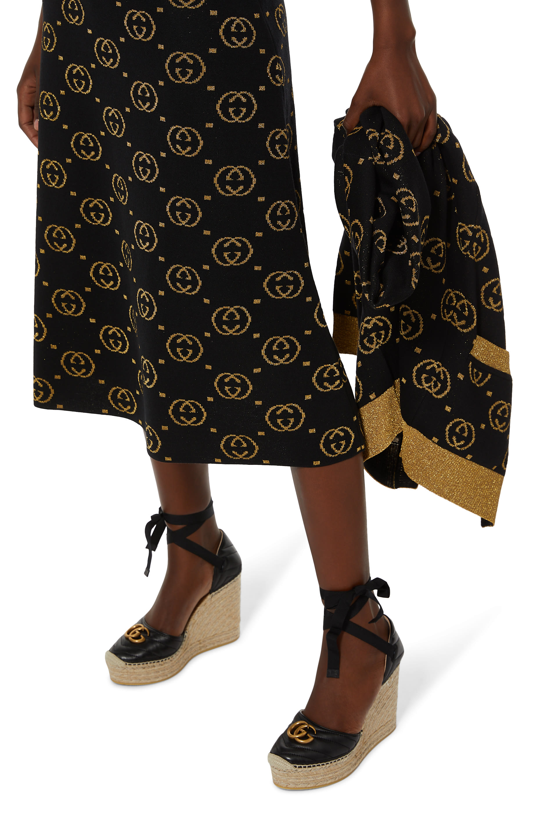 حذاء إسبادريل بنعل سميك 120 جلد