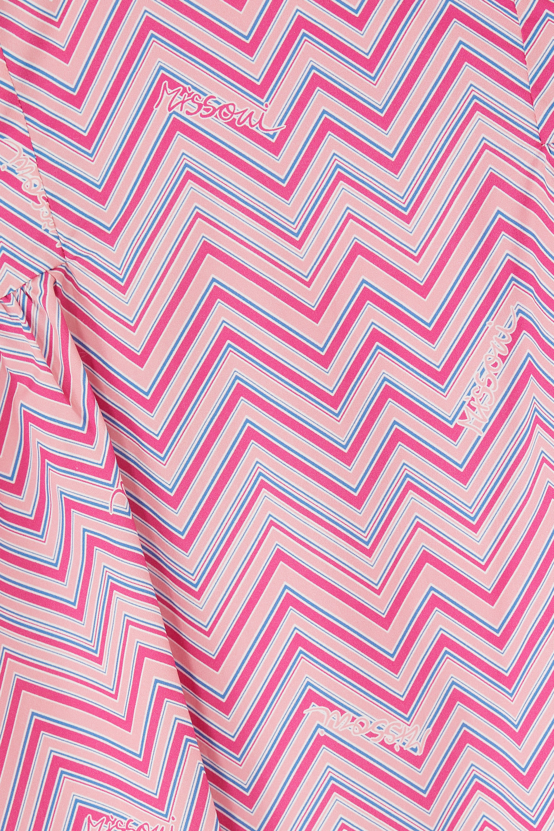 فستان بلا أكمام بنقشة متعرجة للأطفال