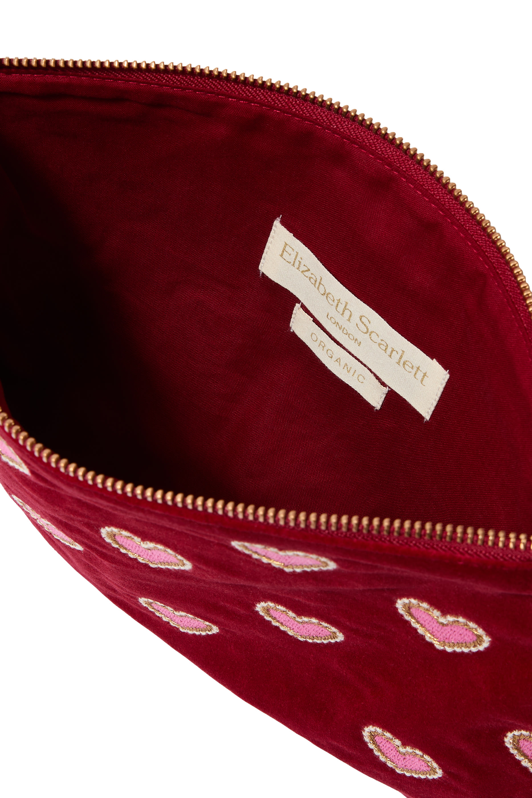 حقيبة لوف صغيرة بكشكش وقلوب