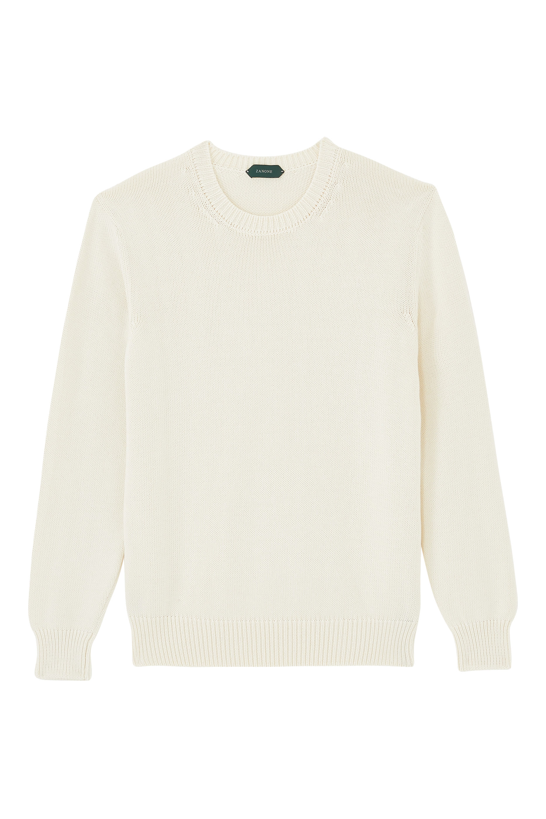 سويت شيرت بياقة ضيقة بقصة ضيقة