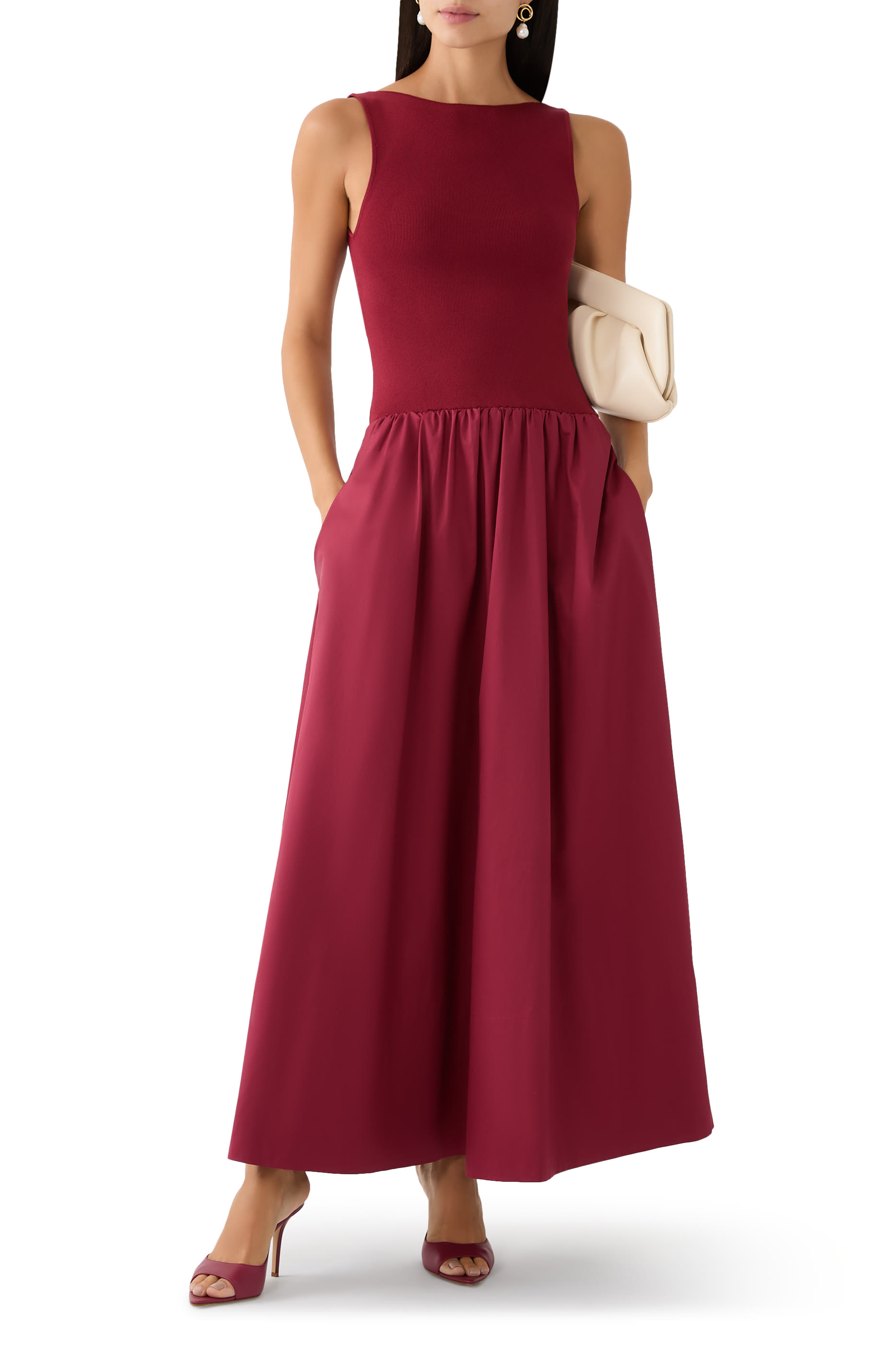 فستان باتو بفتحة