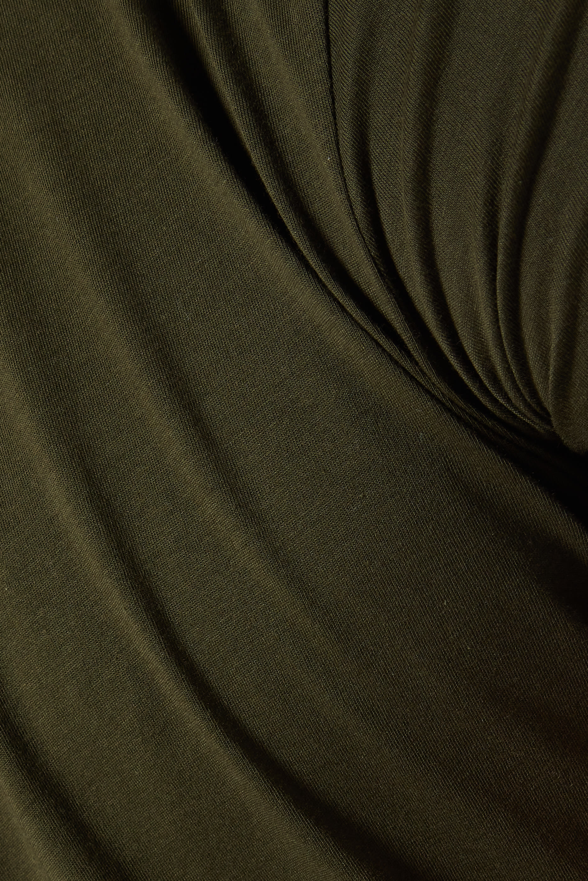 تي شيرت قطن بيما بفتحة رقبة V