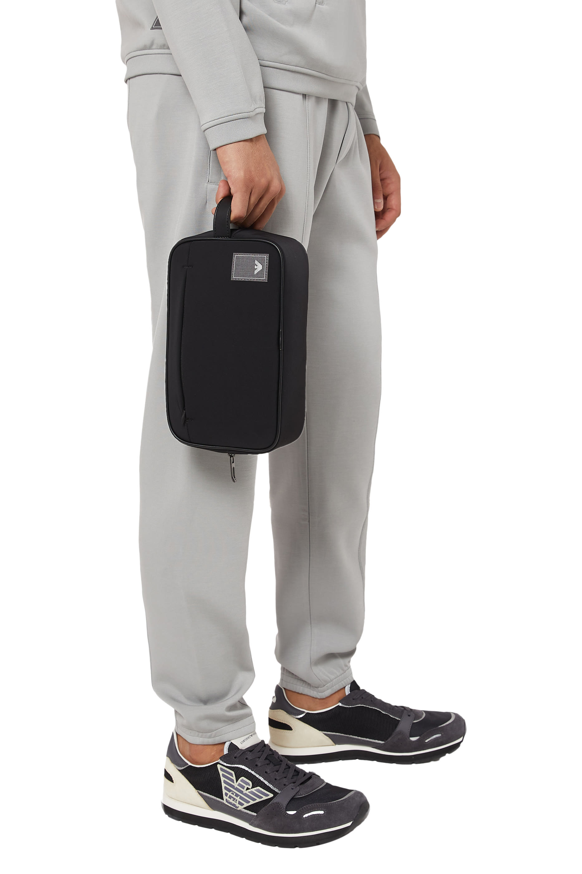 حقيبة مستحضرات العناية الشخصية اسنشل للسفر نايلون