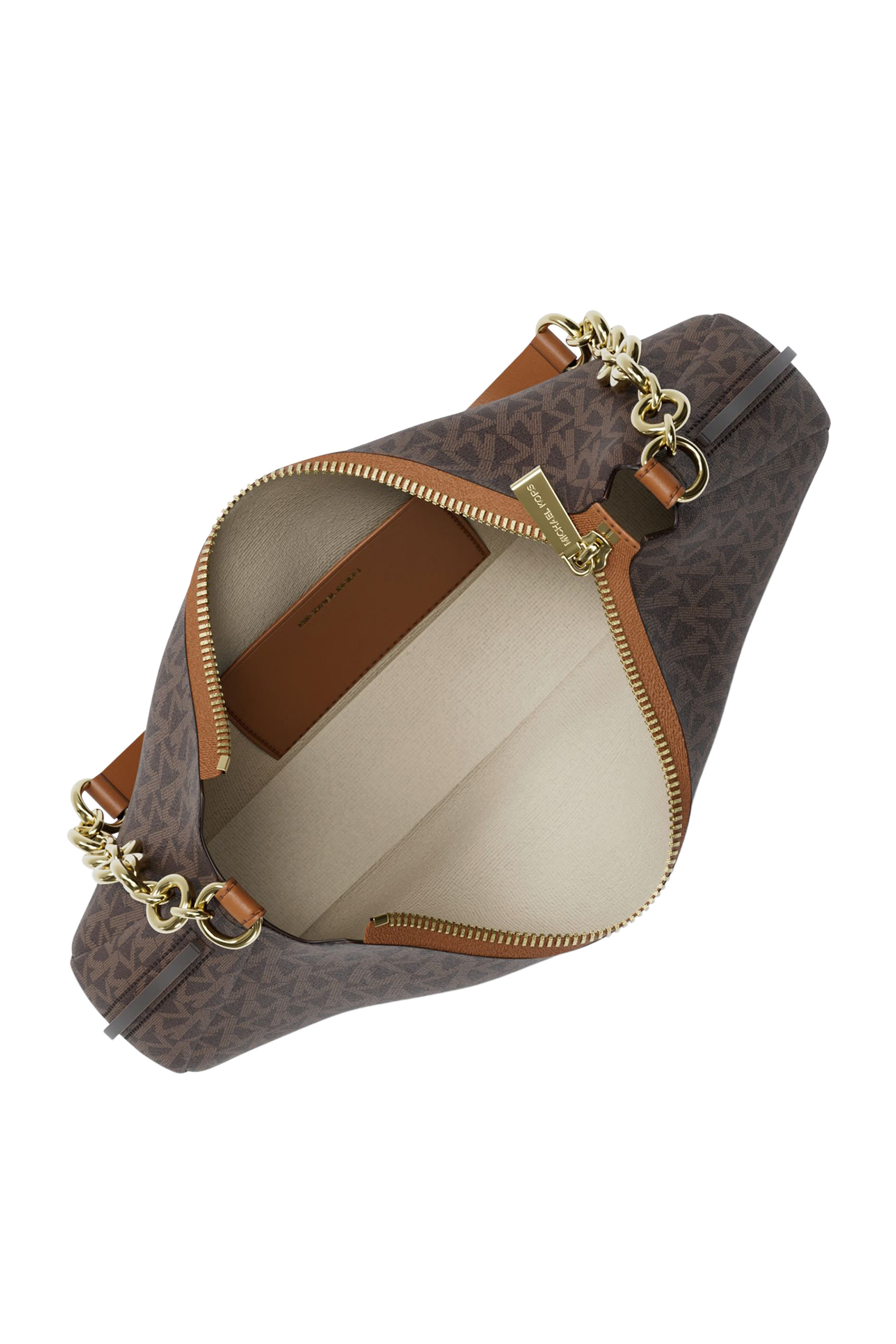 حقيبة بوشيت نوليتا متوسطة بسلسلة وحلية شعار الماركة