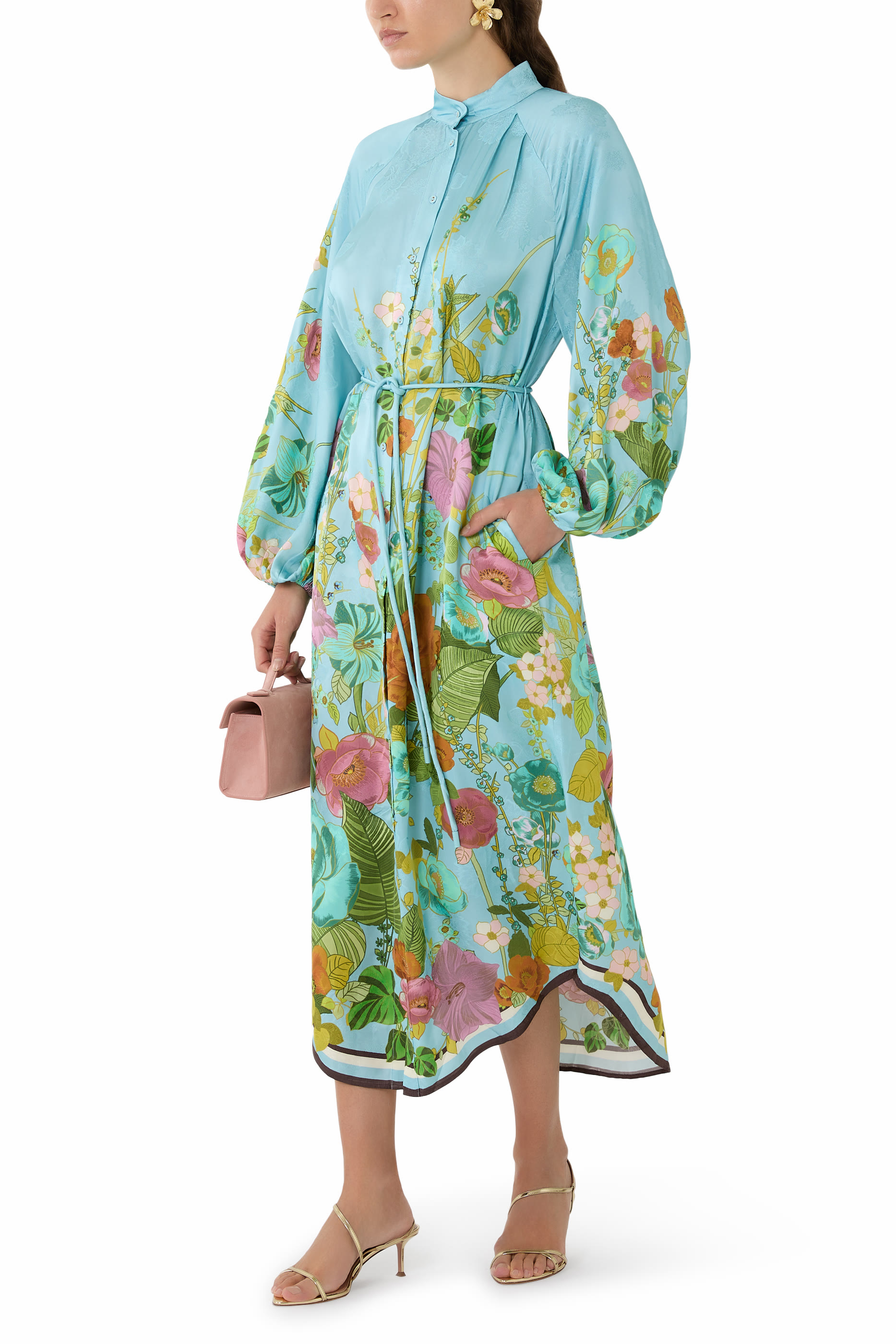 فستان كليمنس بنمط قميص