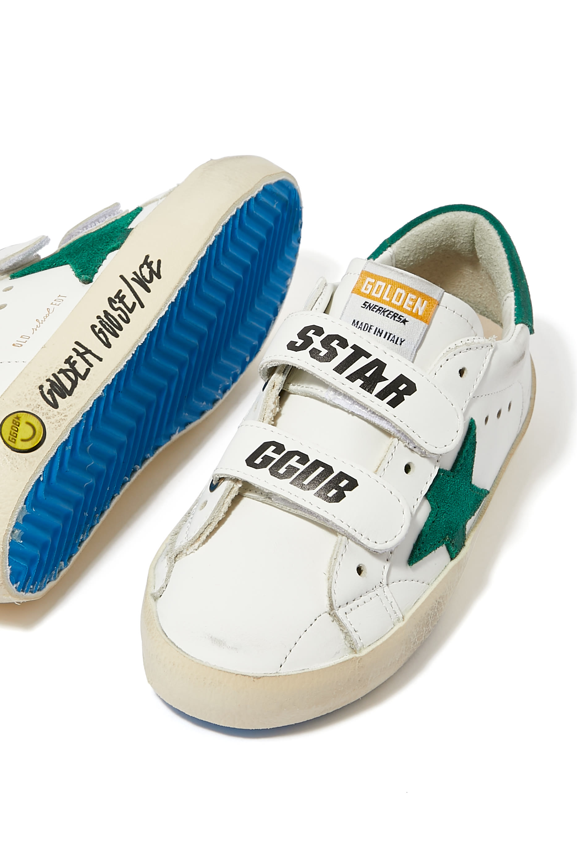 سنيكرز أولد سكول جلد للأطفال