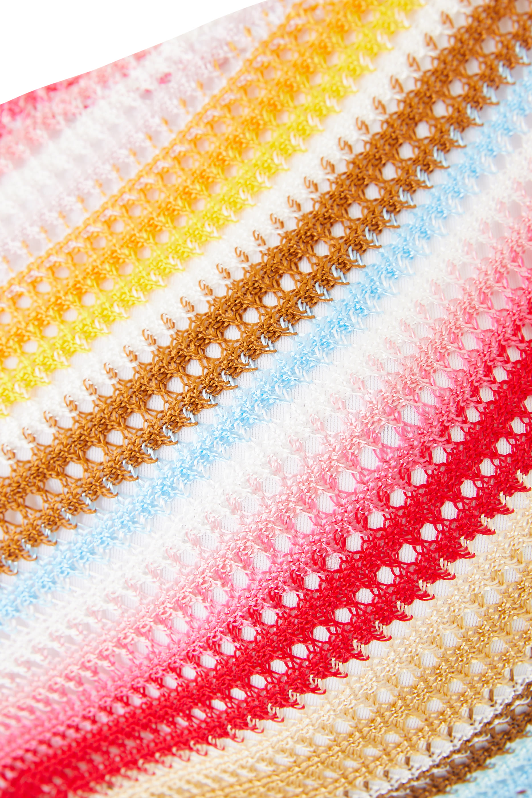 طقم بيكني ماري منسوج بكتف واحد