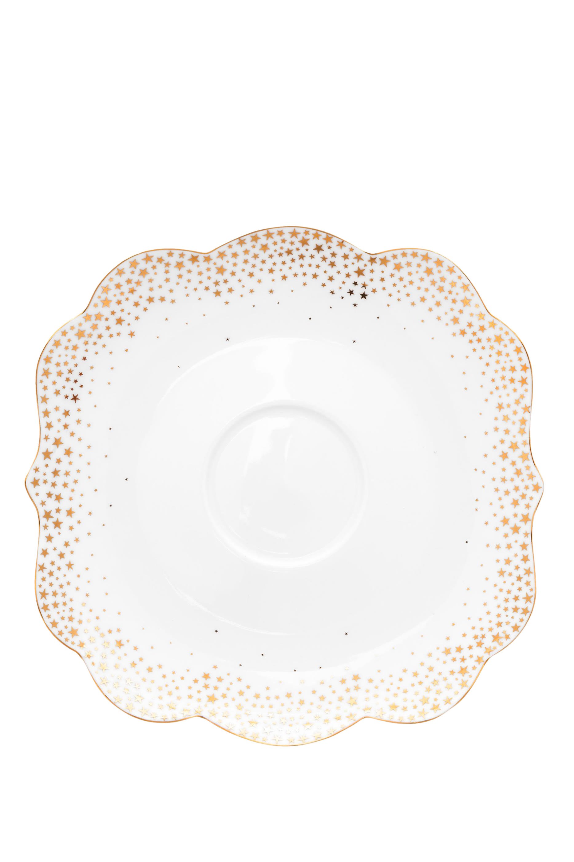 طبق وفنجان رويال وينتر وايت