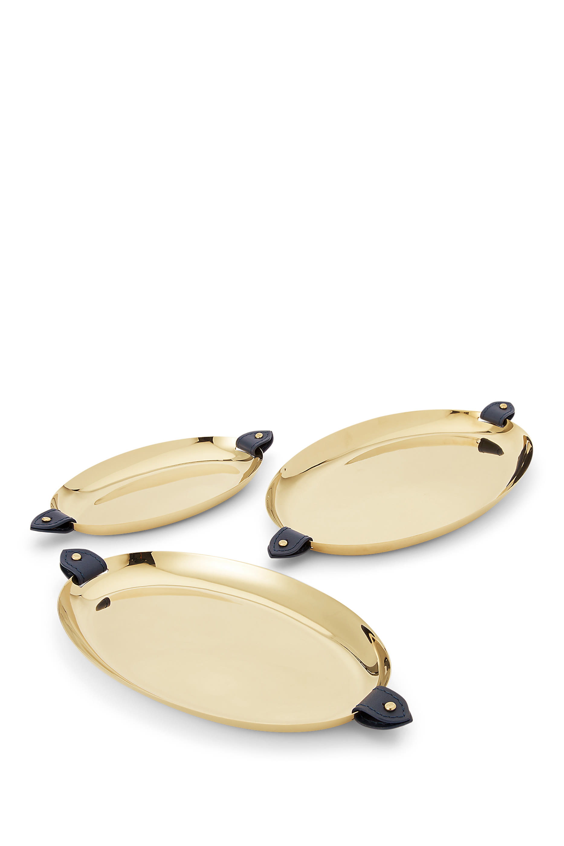 طقم صينية ويات بتصميم متداخل، 3 قطع