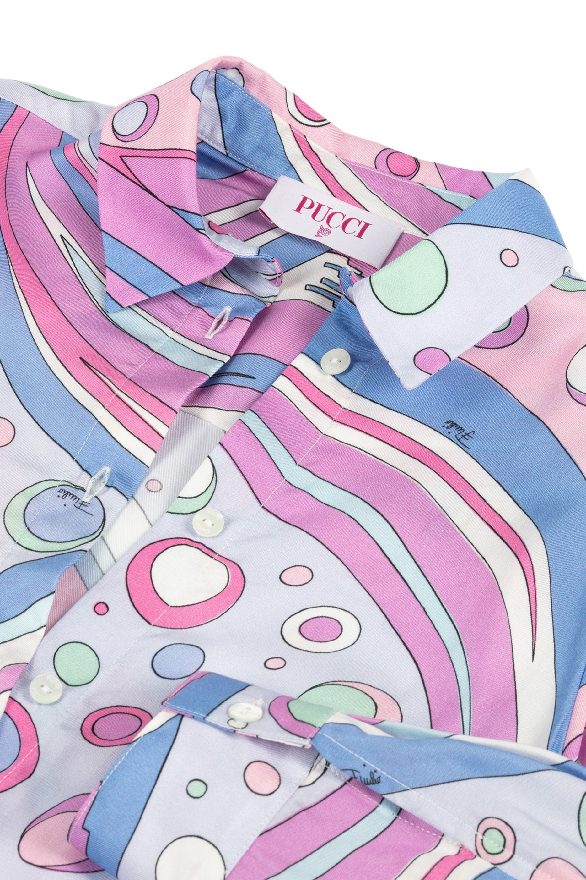 بلوزة بطبعات فونتان فيسكوز للأطفال