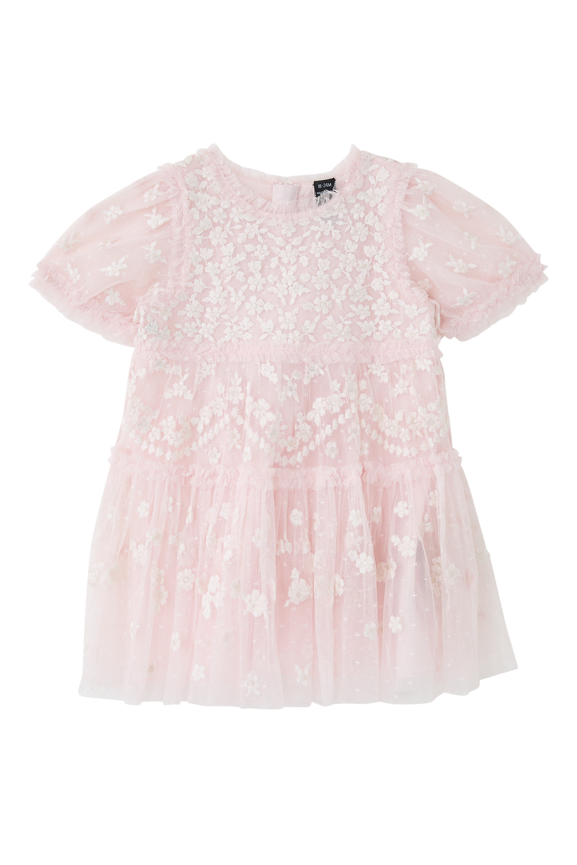 فستان غارلاند بأشرطة للرضع