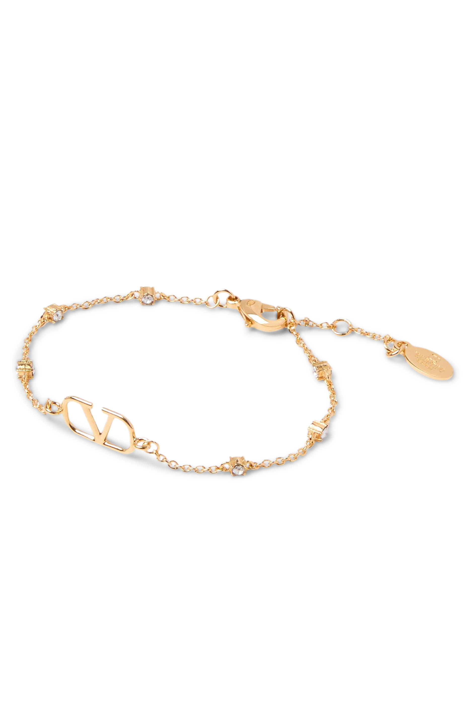 سوار بحلية بشعار الماركة صغيرة