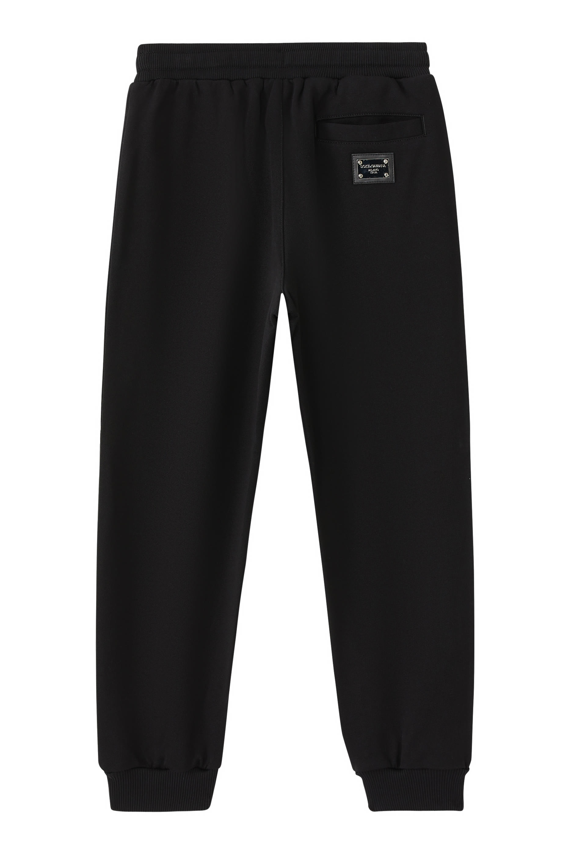 بنطال رياضي قطن للأطفال بحلية بشعار الماركة