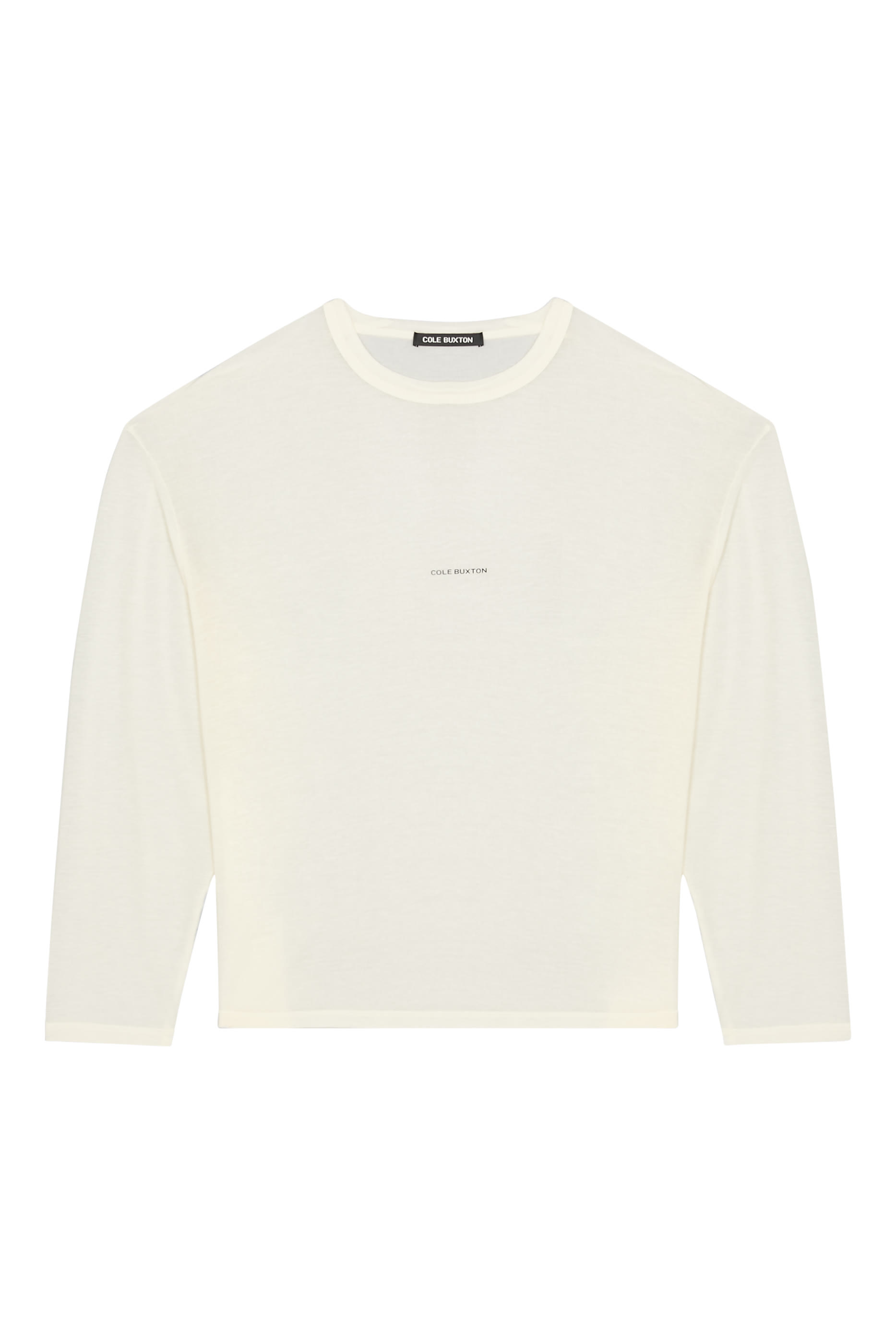 تيشيرت شفاف بأكمام طويلة