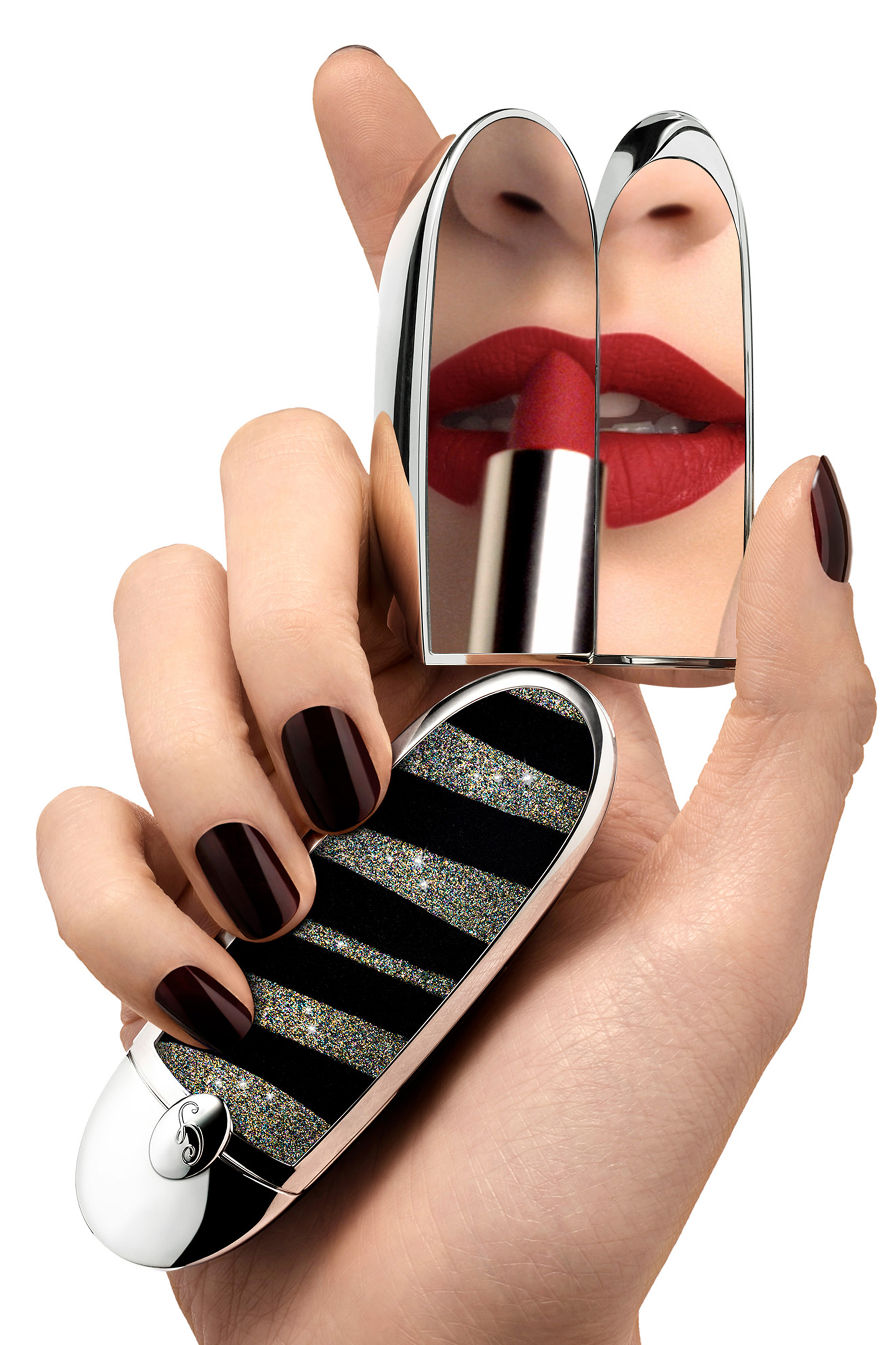 عبوة أحمر شفاه جليتري تايغر روج جي