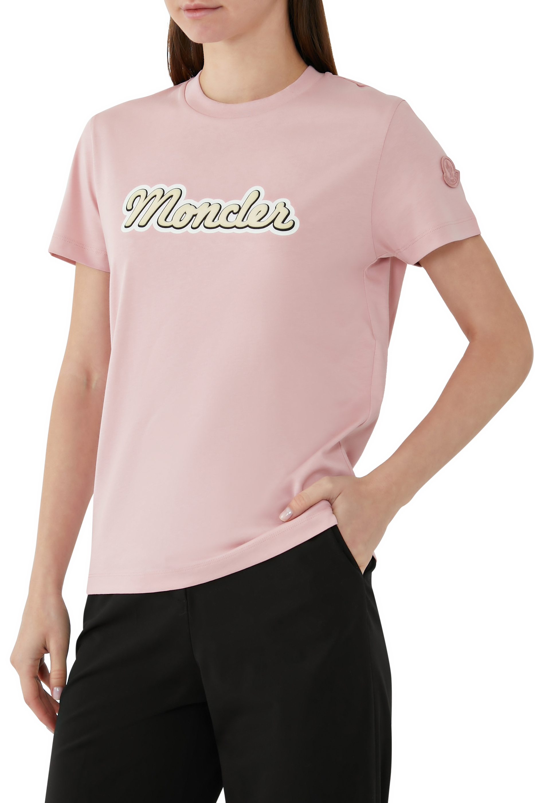 تيشيرت برقعة شعار الماركة