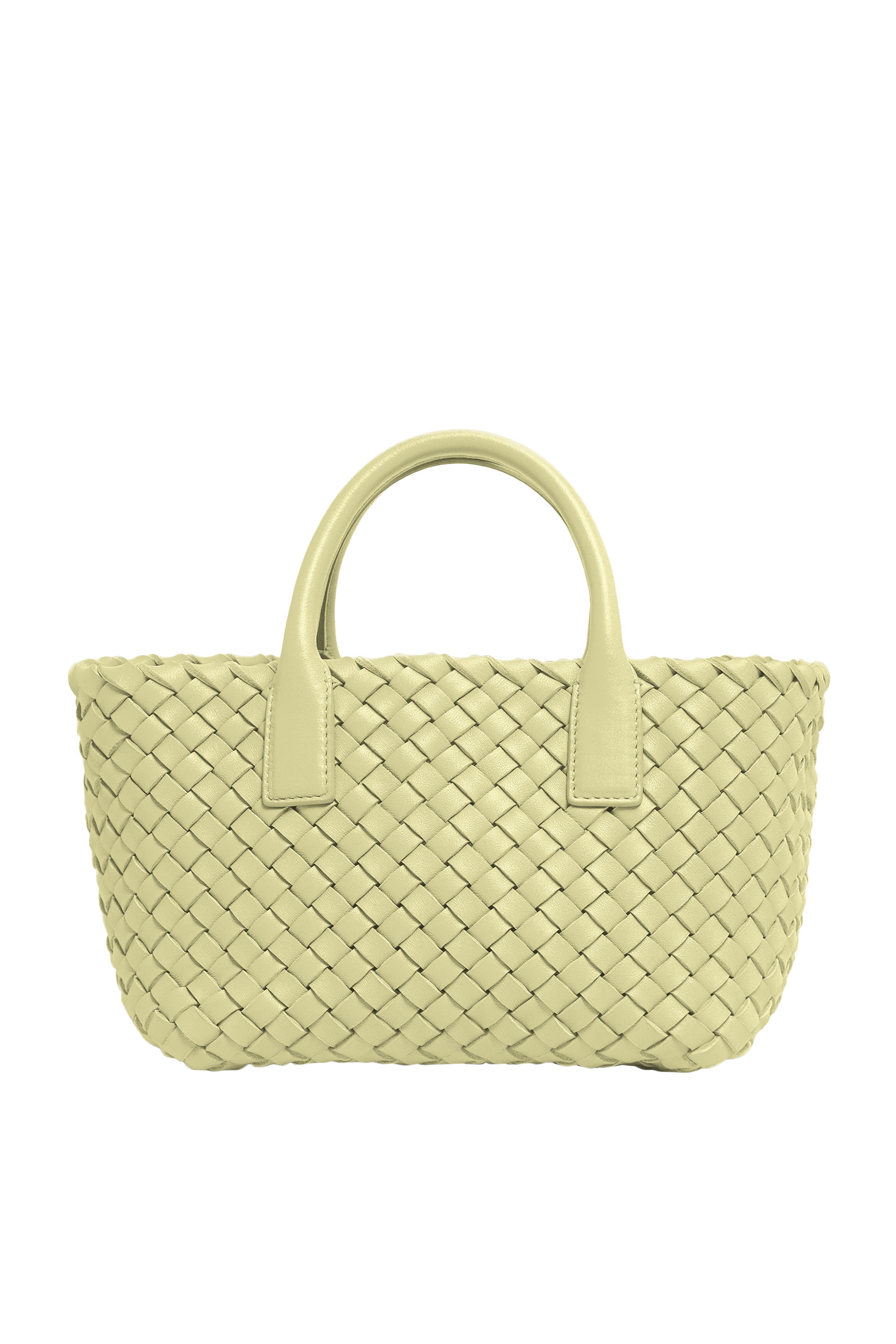 حقيبة يد كابات صغيرة بتصميم مجدول