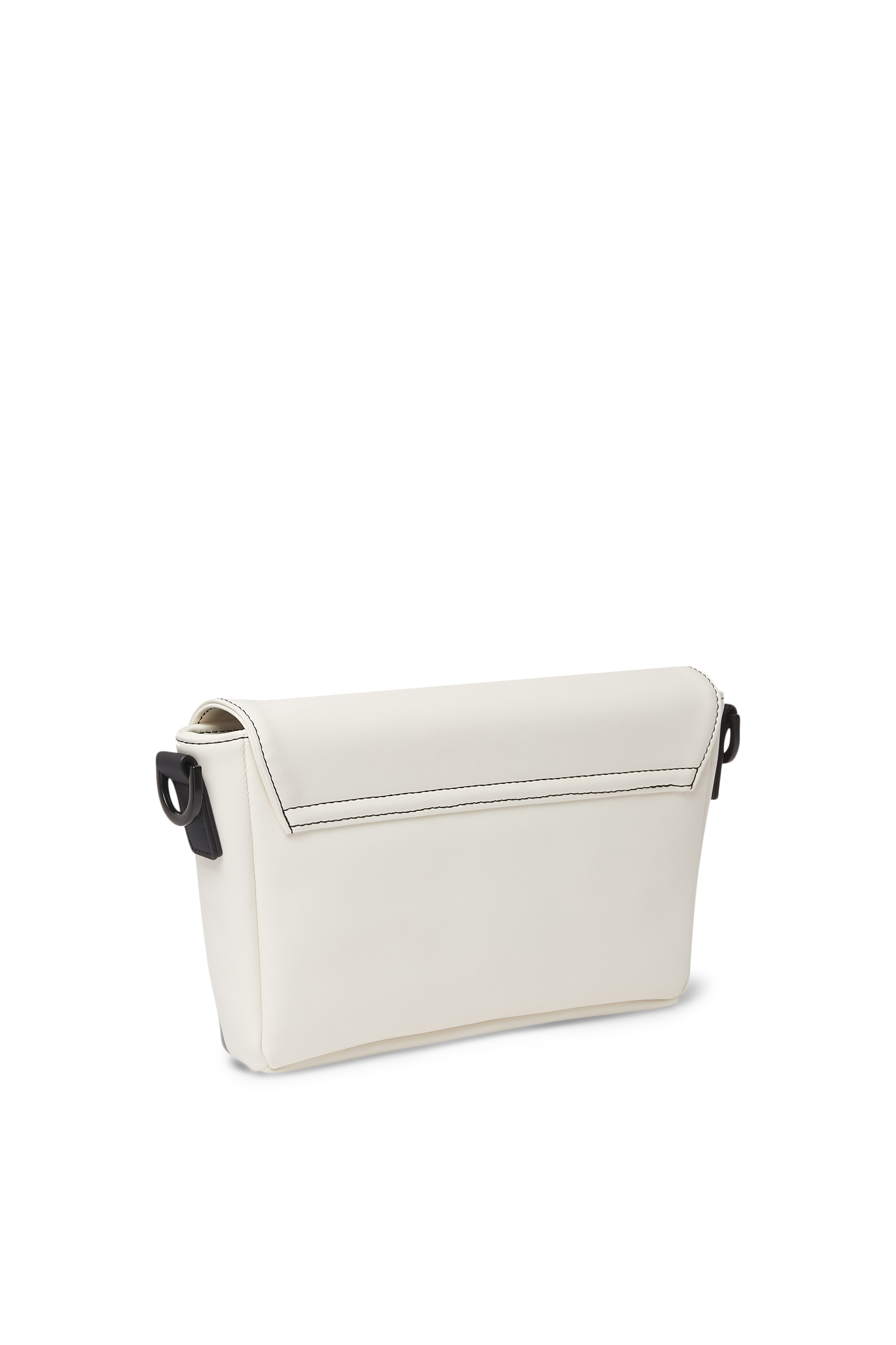 حقيبة كتف بنقشة شعار الماركة بحجم كبير