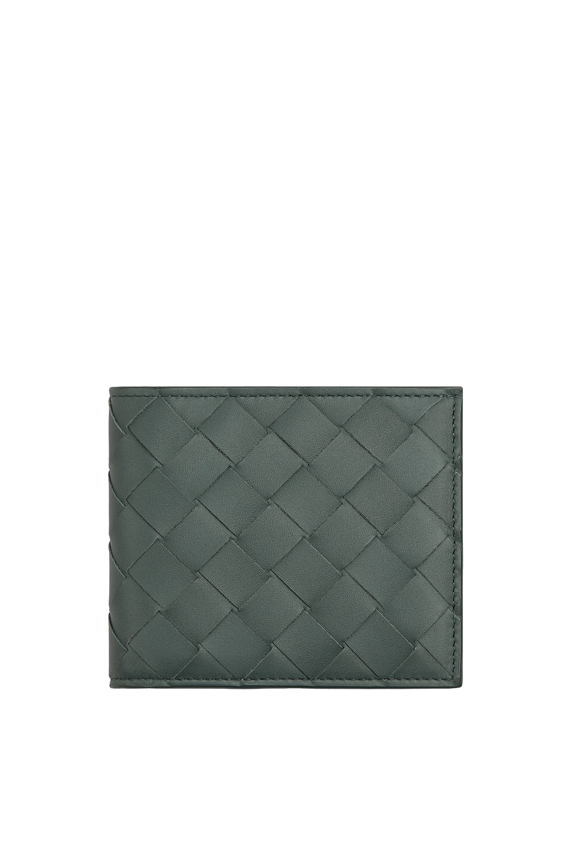 محفظة ثنائية الطي بتصميم مجدول