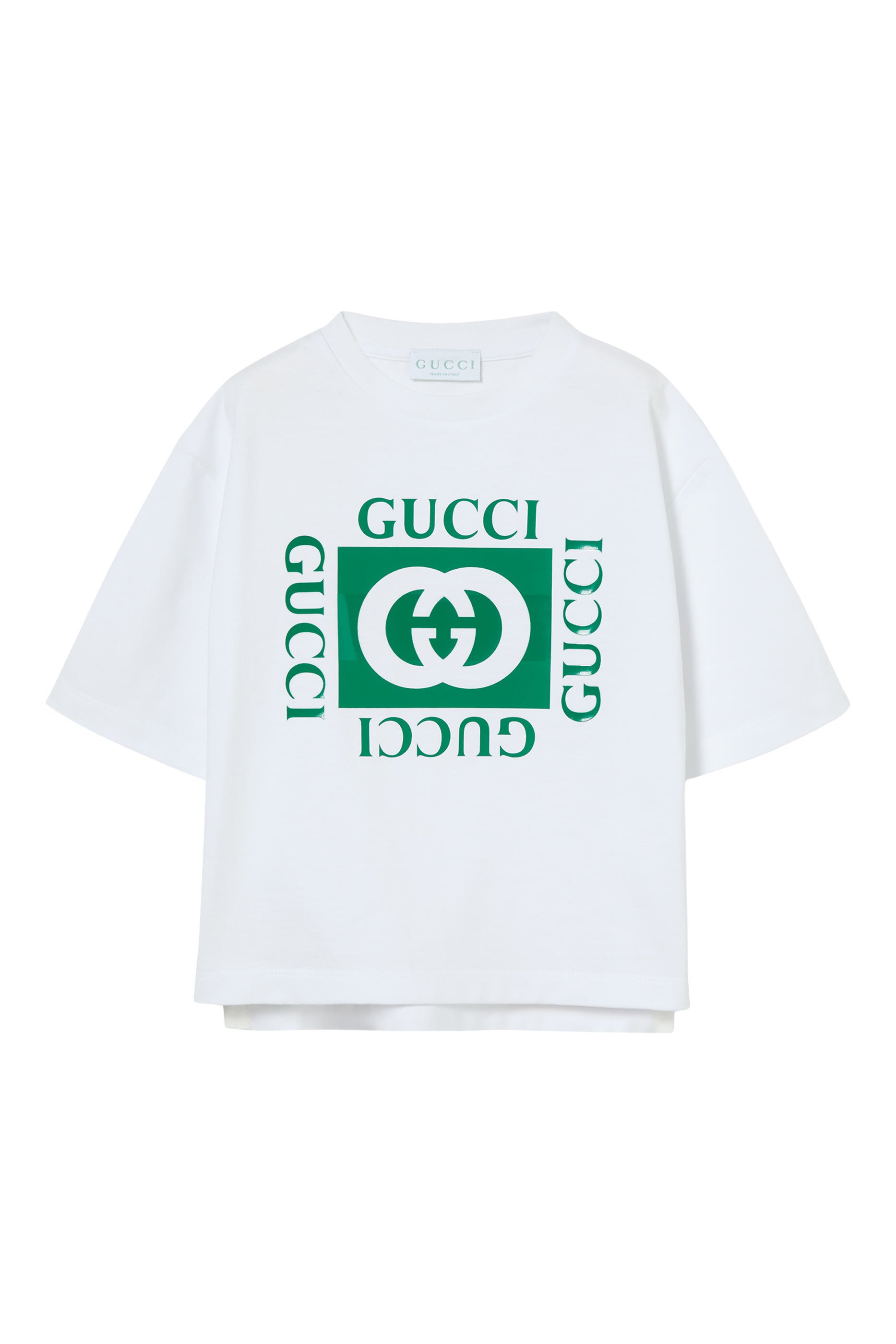 Kids Interlocking G Cotton T-Shirt