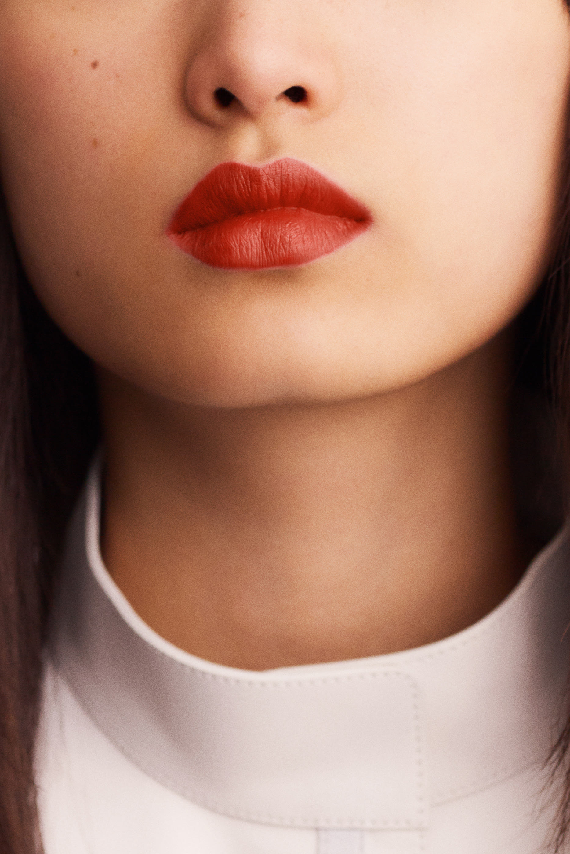 مجموعة أحمر الشفاه Rouge Herm&egrave;s,أحمر شفاه بتركيبة مات غير لامع، إصدار محدود, البرتقالي الوهّاج