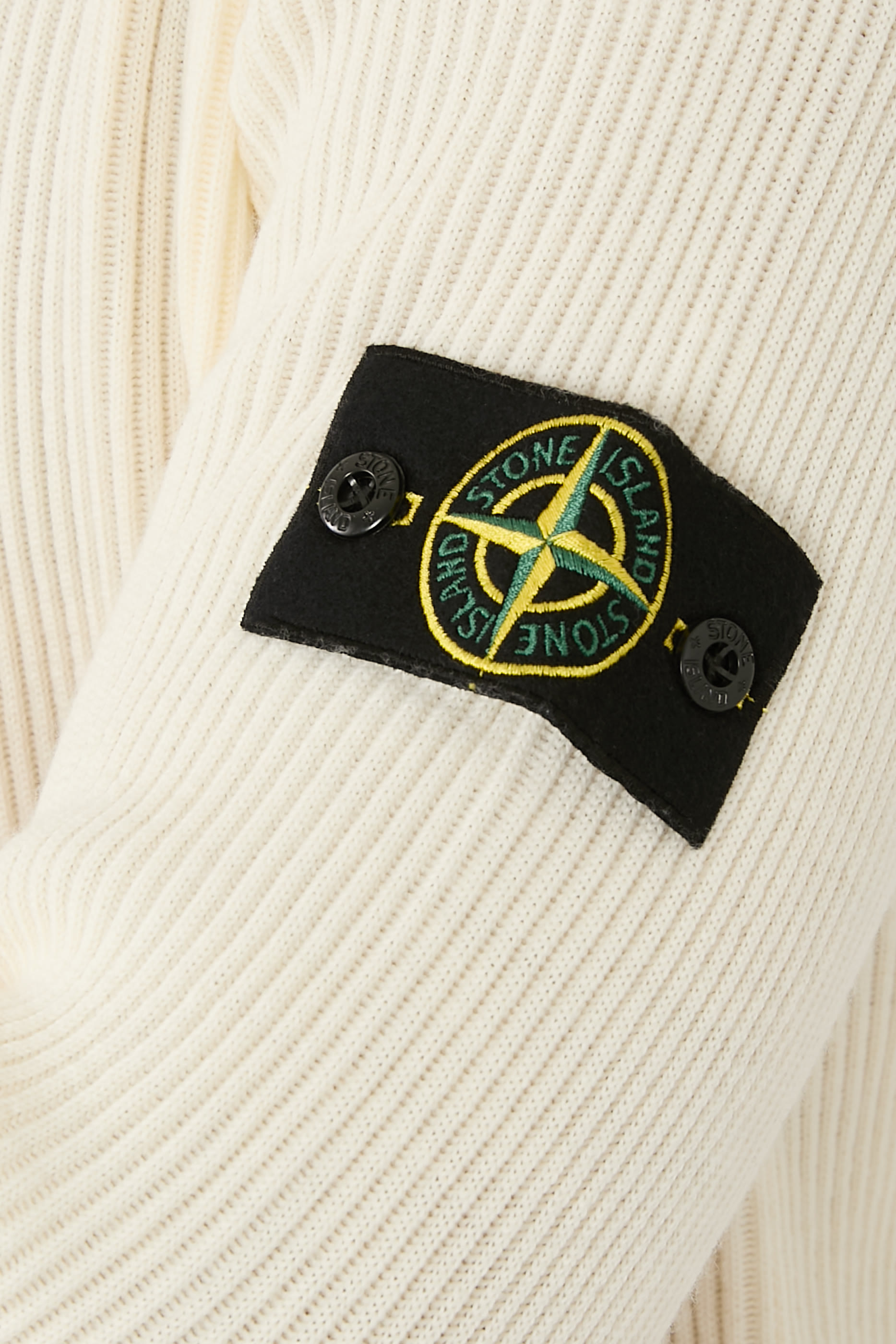 Ribbed Trims Crewneck Jumper