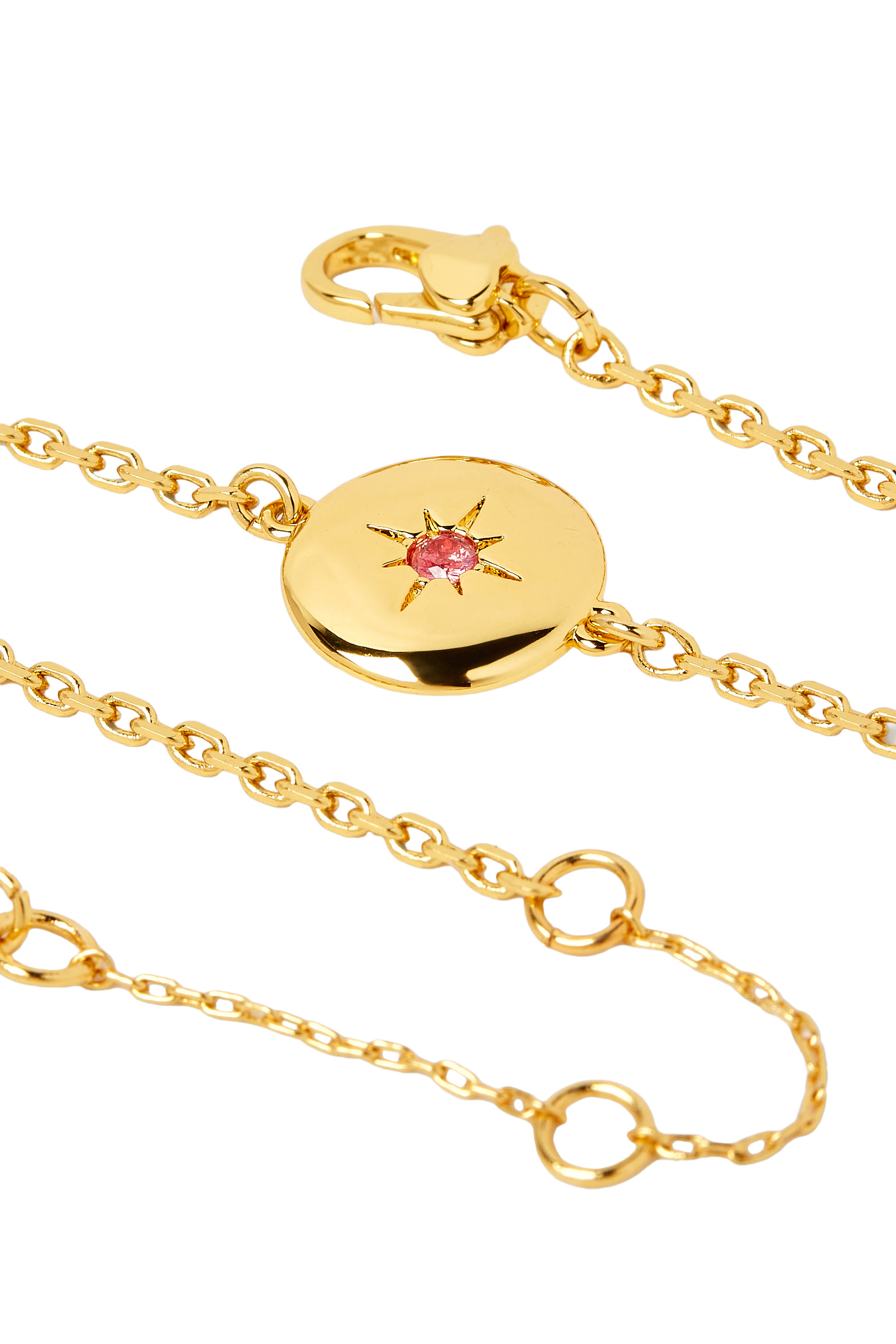 سوار بينك بيس بحلية ميدالية من تشكيلة كولور سبارك