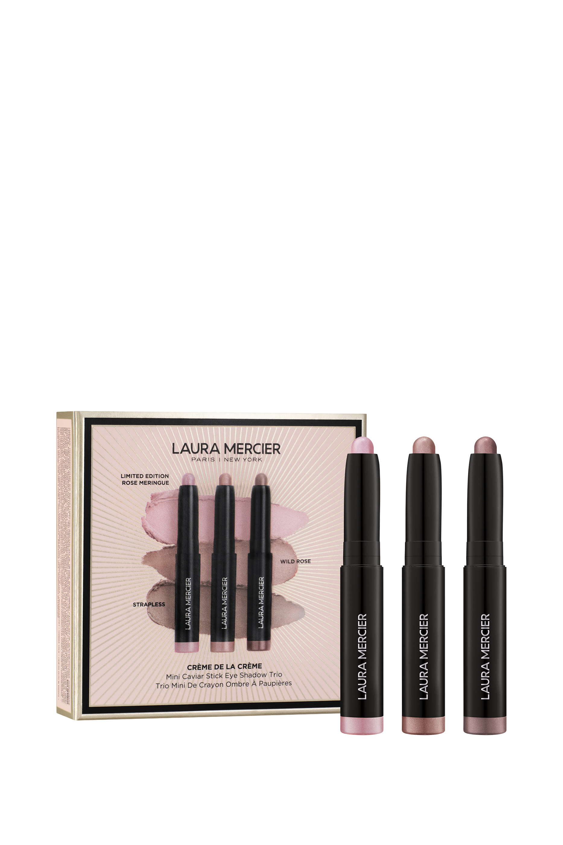 Cr&egrave;me de la Cr&egrave;me Mini Caviar Stick Eyeshadow Trio