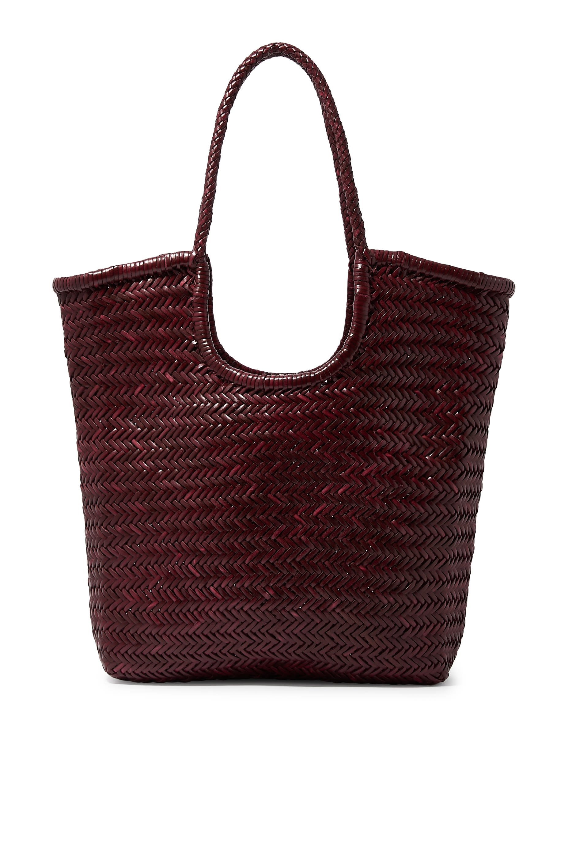 حقيبة يد ان اس تريبل جامب بتصميم مجدول