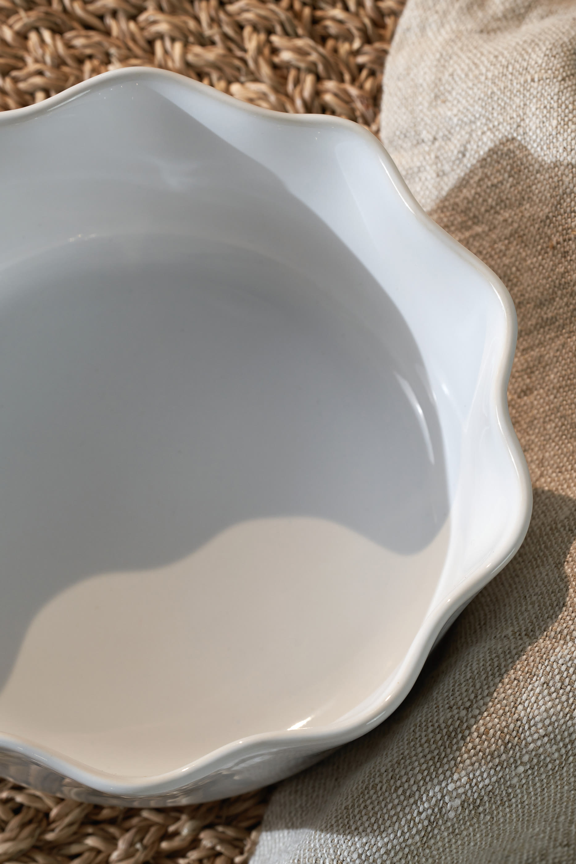 طبق فطيرة بورتوبيللو صغير