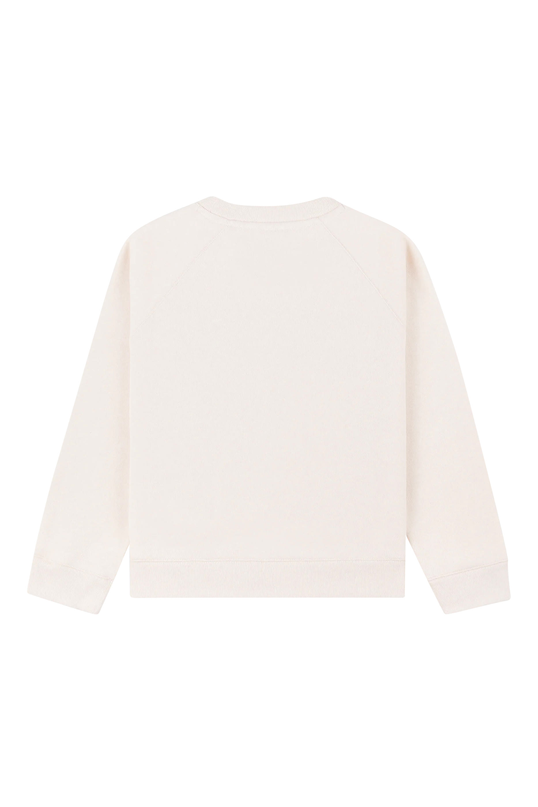 سويت شيرت بياقة ضيقة بشعار الماركة للأطفال