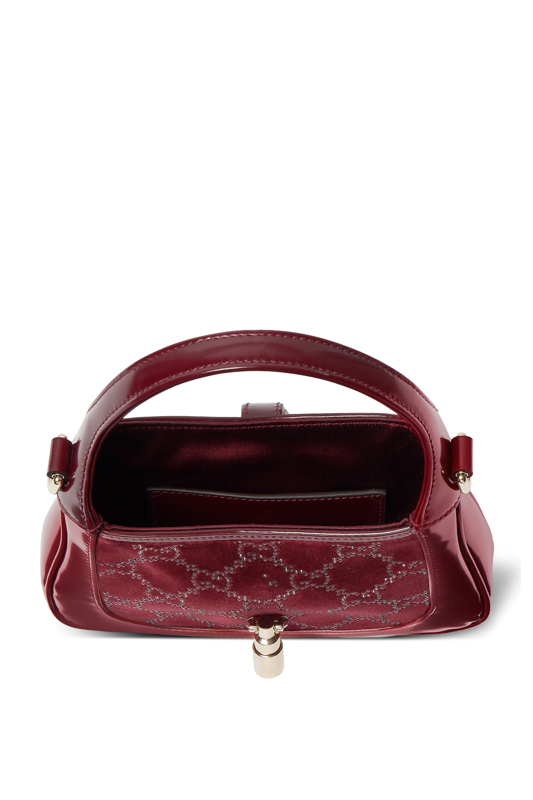 حقيبة جاكي 1961 صغيرة مرصعة بالكريستال 