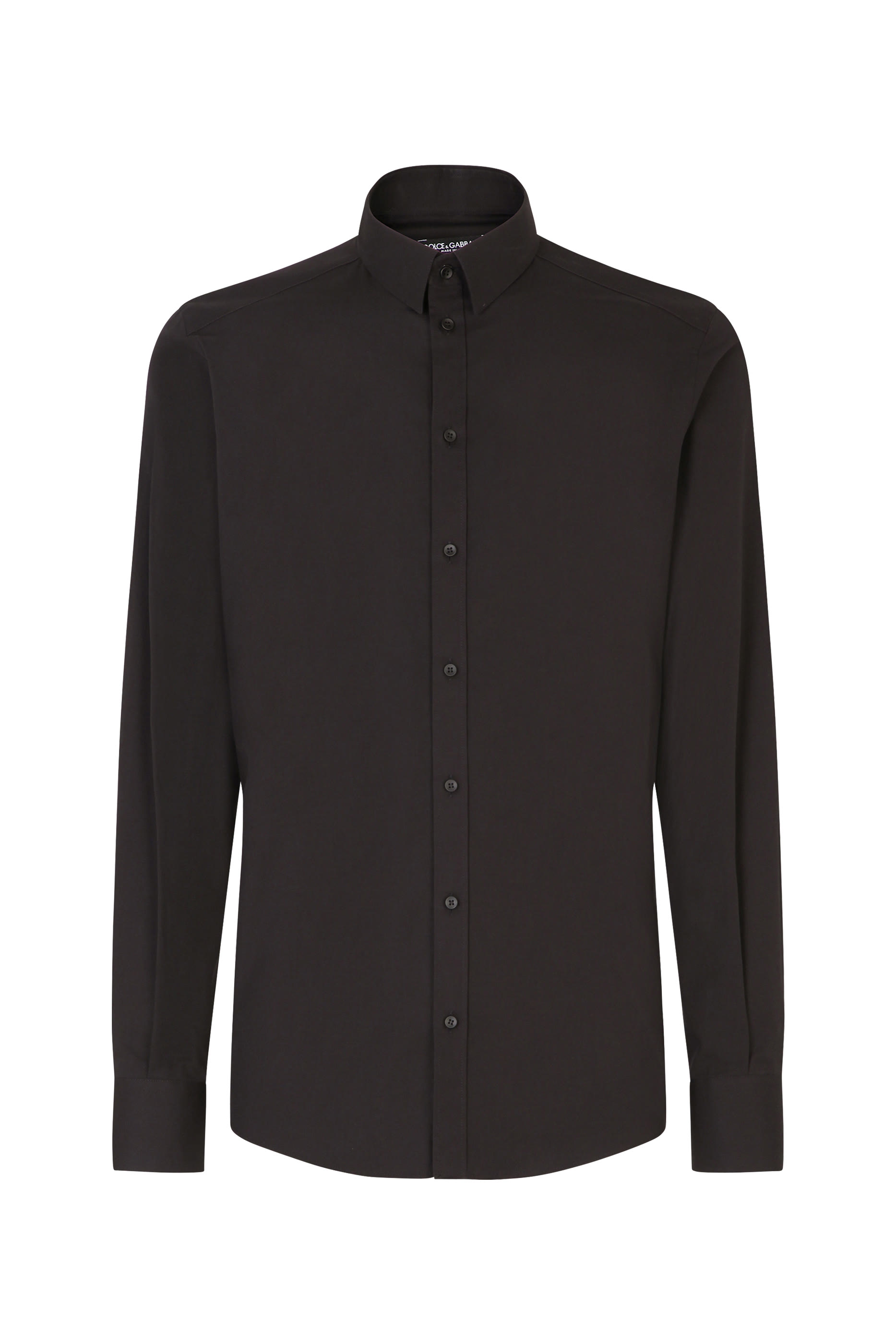 قميص بقصة ضيقة قطن