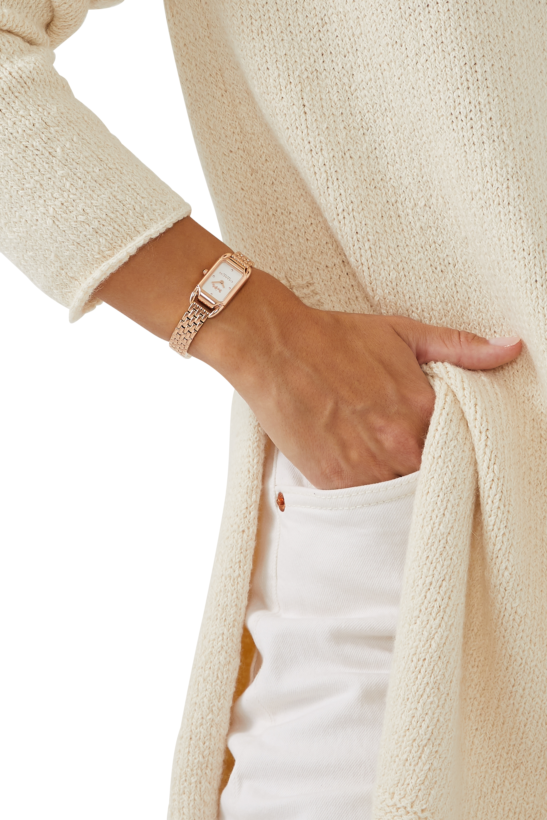 ساعة كادي بسوار 17.5 مم