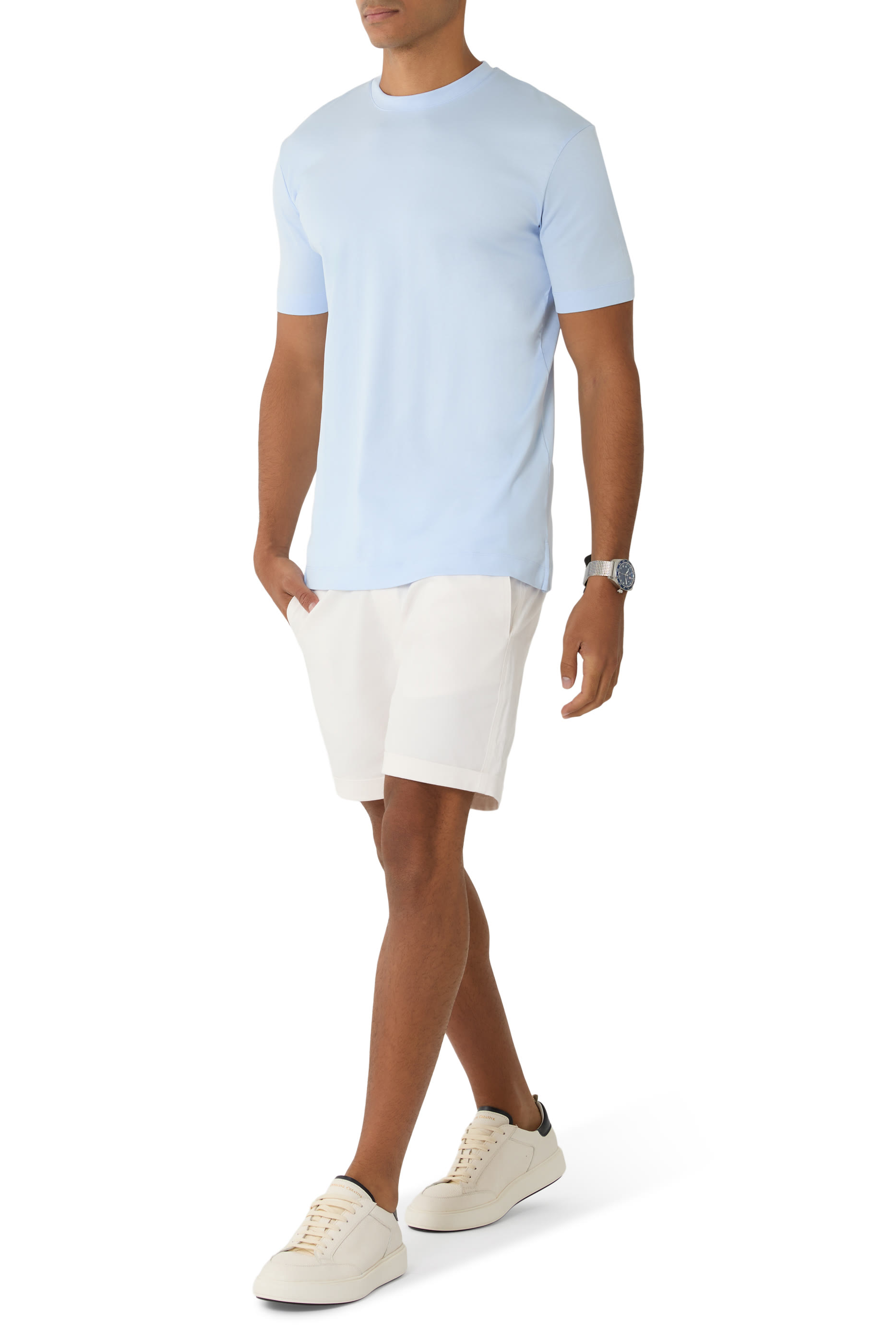 تيشيرت أور1 نسيج متشابك