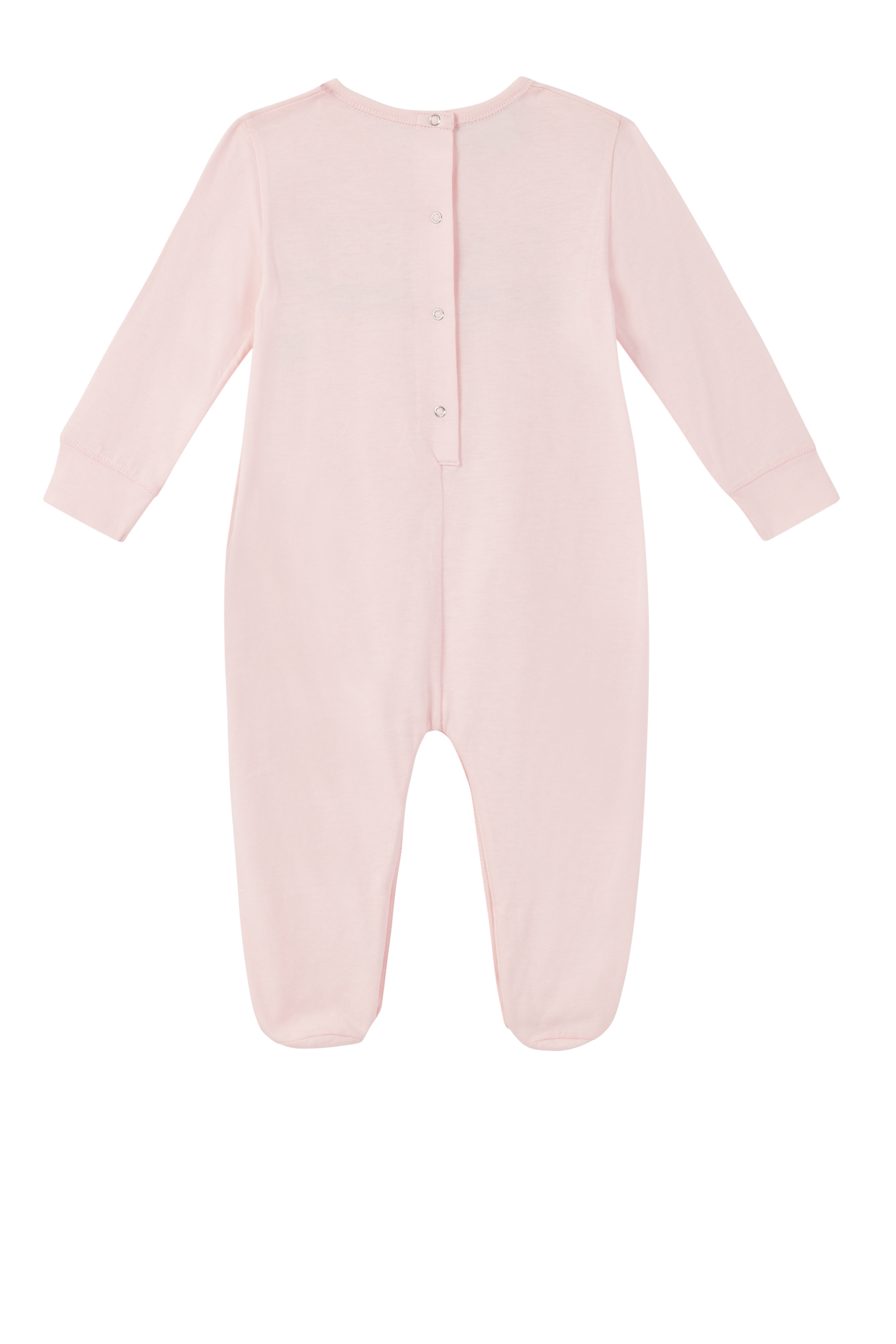 لباس قطعة واحدة بشعار الماركة بتصميم ممزق