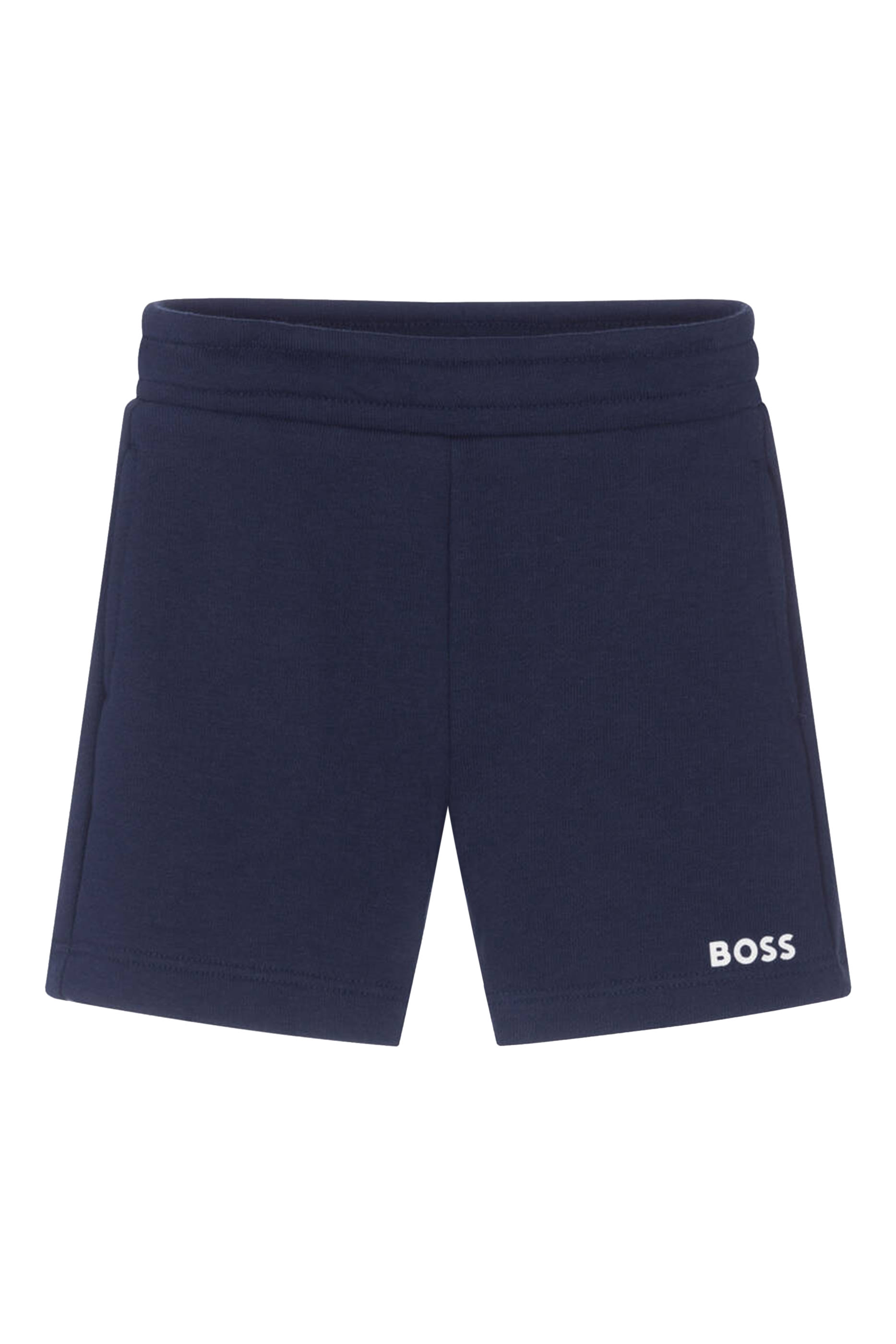 شورت بطبعات شعار الماركة للأطفال