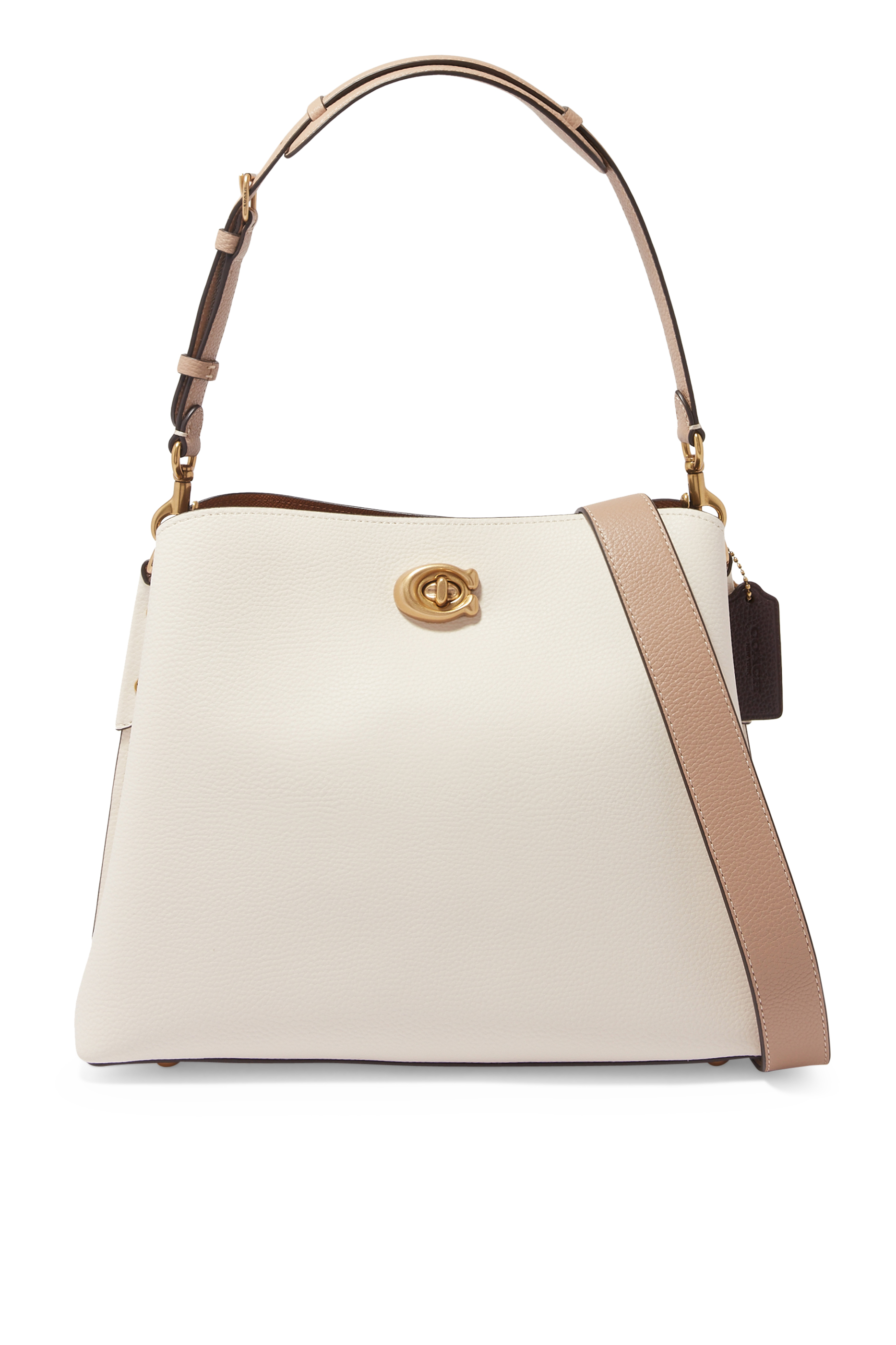 حقيبة كتف ويلو جلد حبيبي